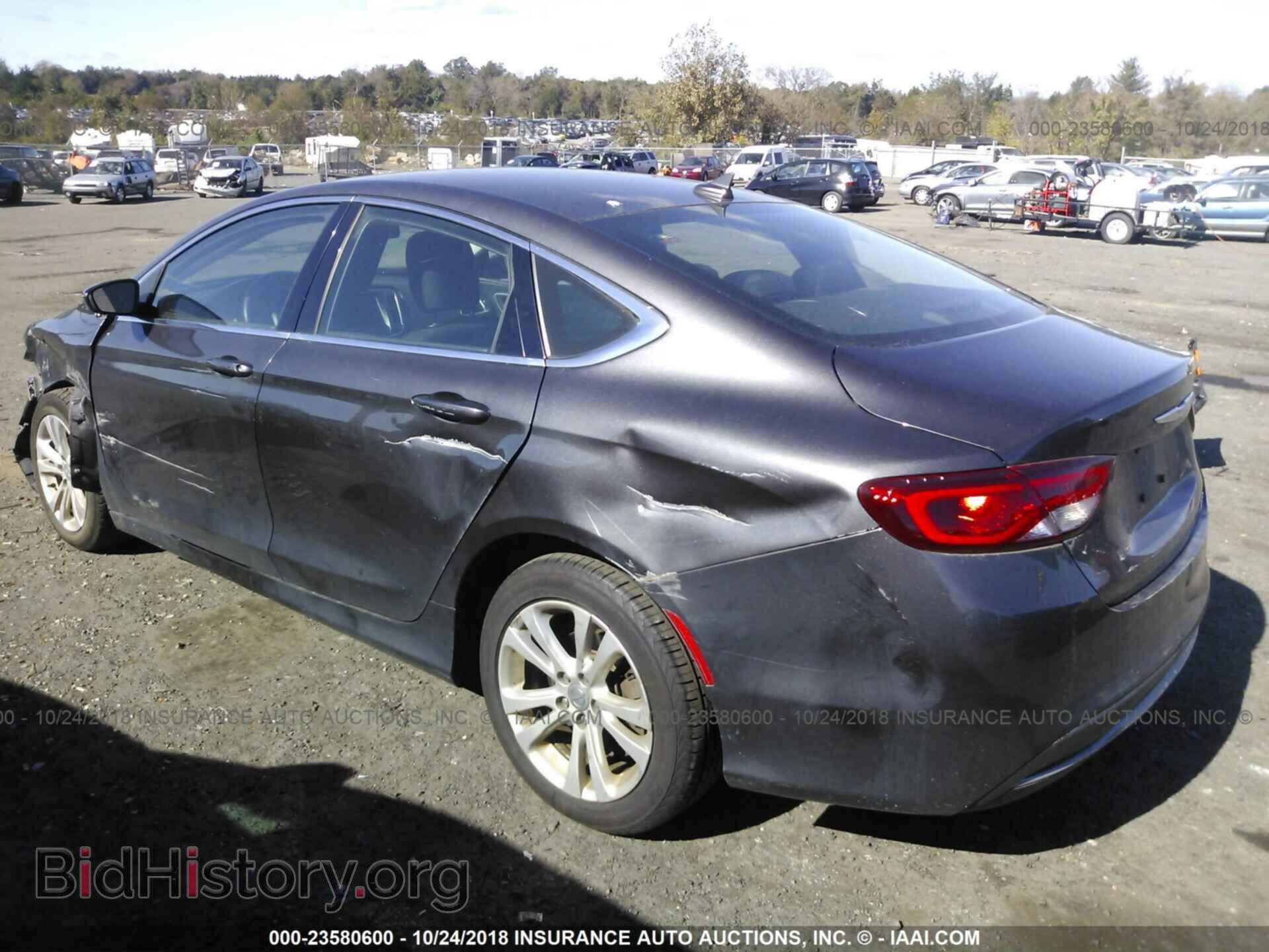 2015 Chrysler 200 - VIN: 1C3CCCAB7FN600293 - Photo 3