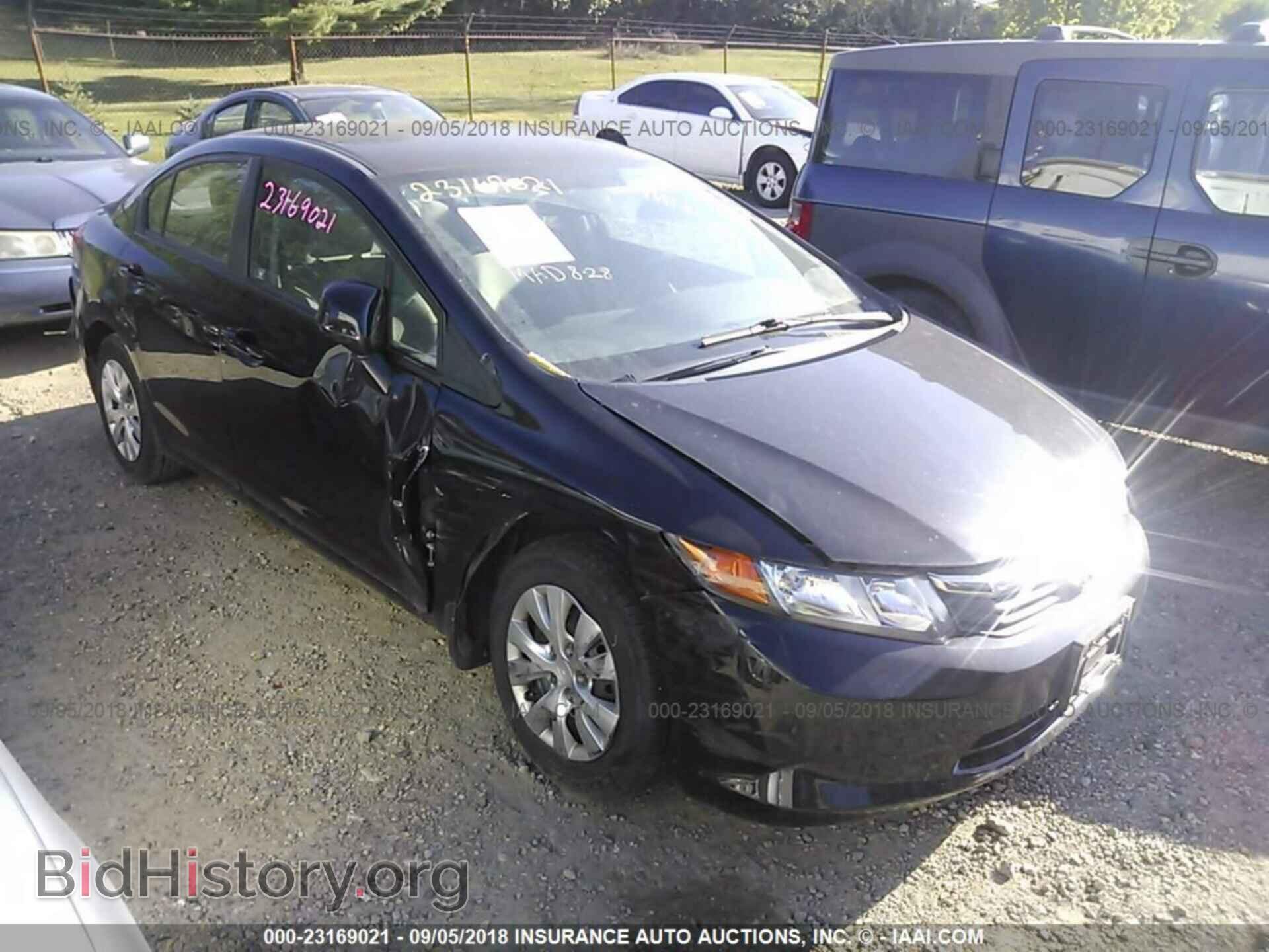 Photo 19XFB2F51CE075241 - HONDA CIVIC 2012