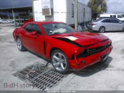 2013 Dodge CHALLENGER R/T, красный — VIN 2C3CDYBT0DH717088, IAAI