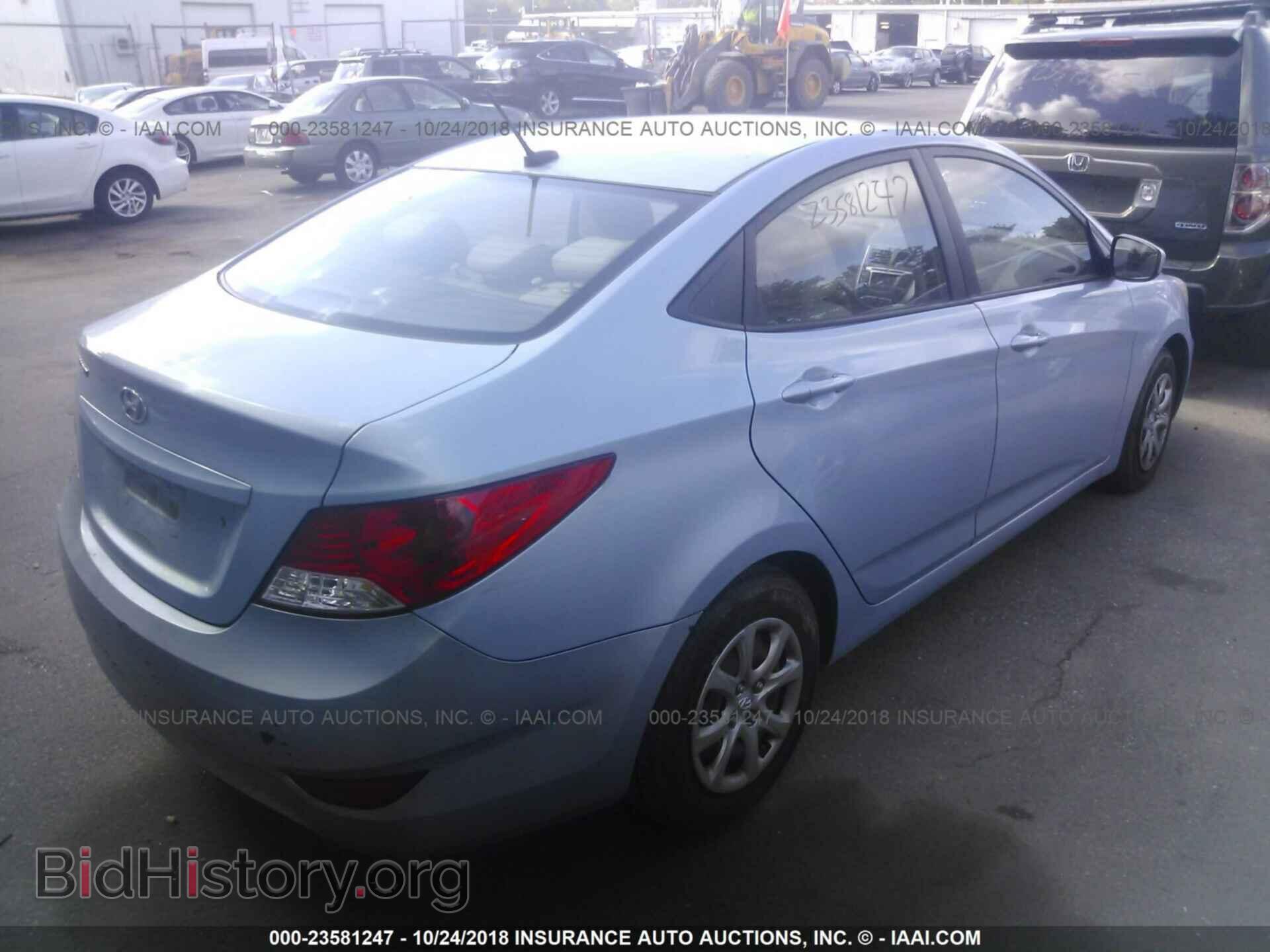 2012 HYUNDAI ACCENT - VIN: KMHCT4AE9CU249296 - Фото 4