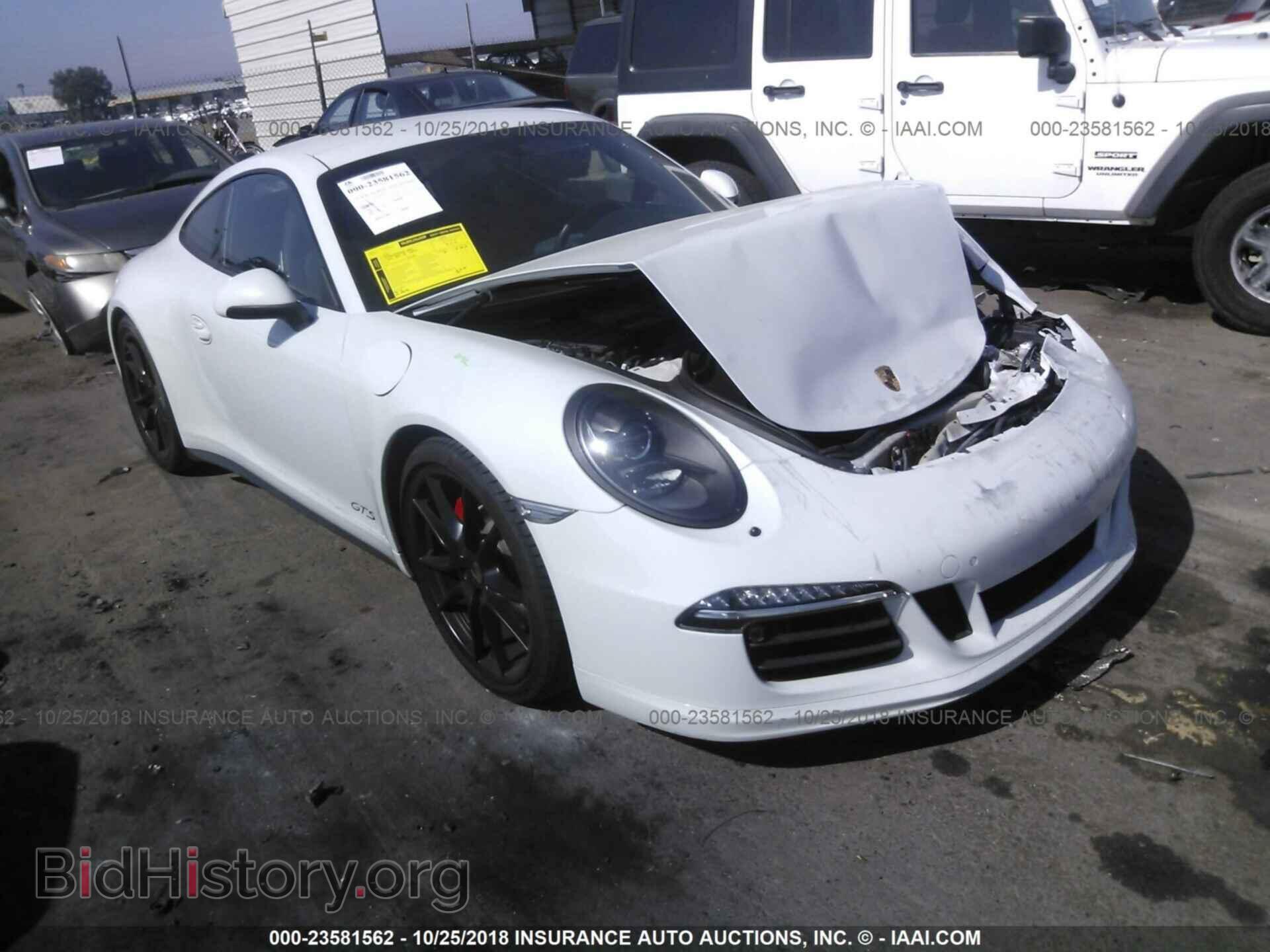 Фотография WP0AB2A98FS124621 - Porsche 911 2015