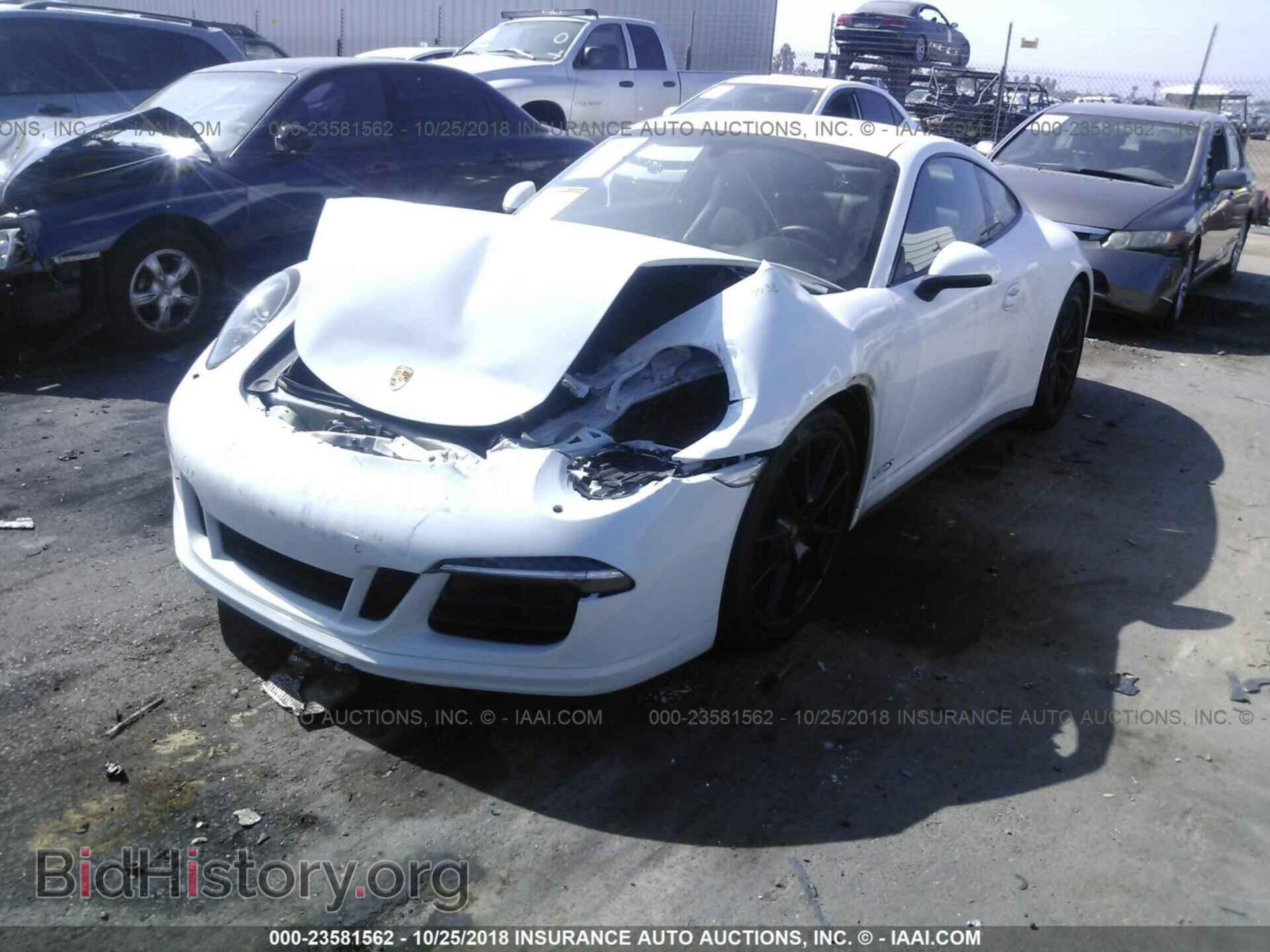 2015 Porsche 911 - VIN: WP0AB2A98FS124621 - Фото 2