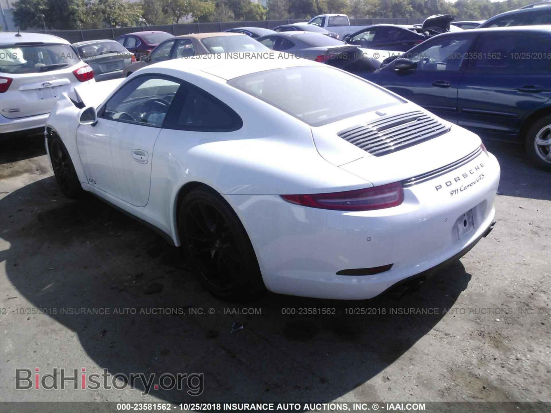 2015 Porsche 911 - VIN: WP0AB2A98FS124621 - Фото 3