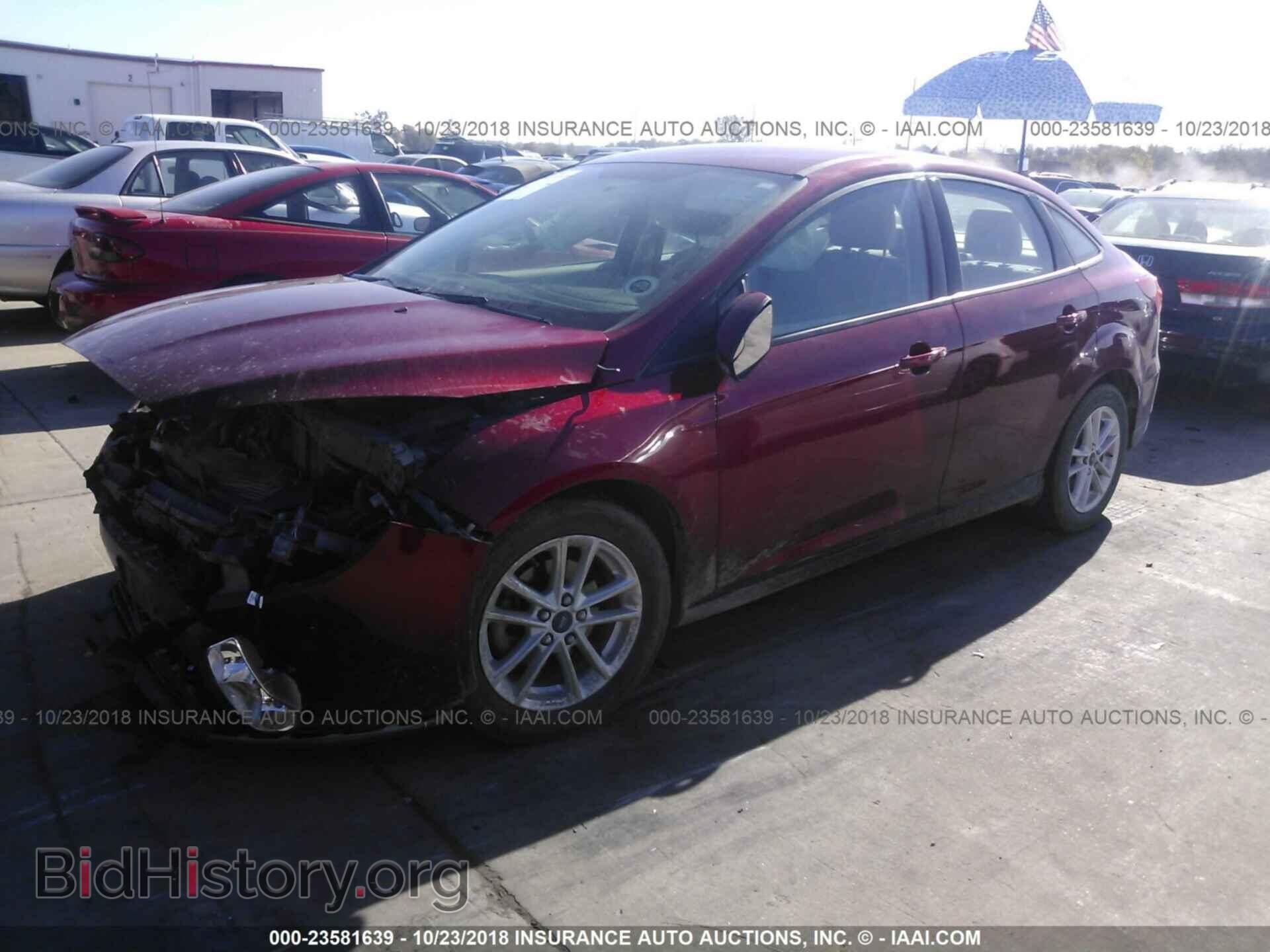 2015 FORD FOCUS - VIN: 1FADP3F29FL357228 - Фото 2
