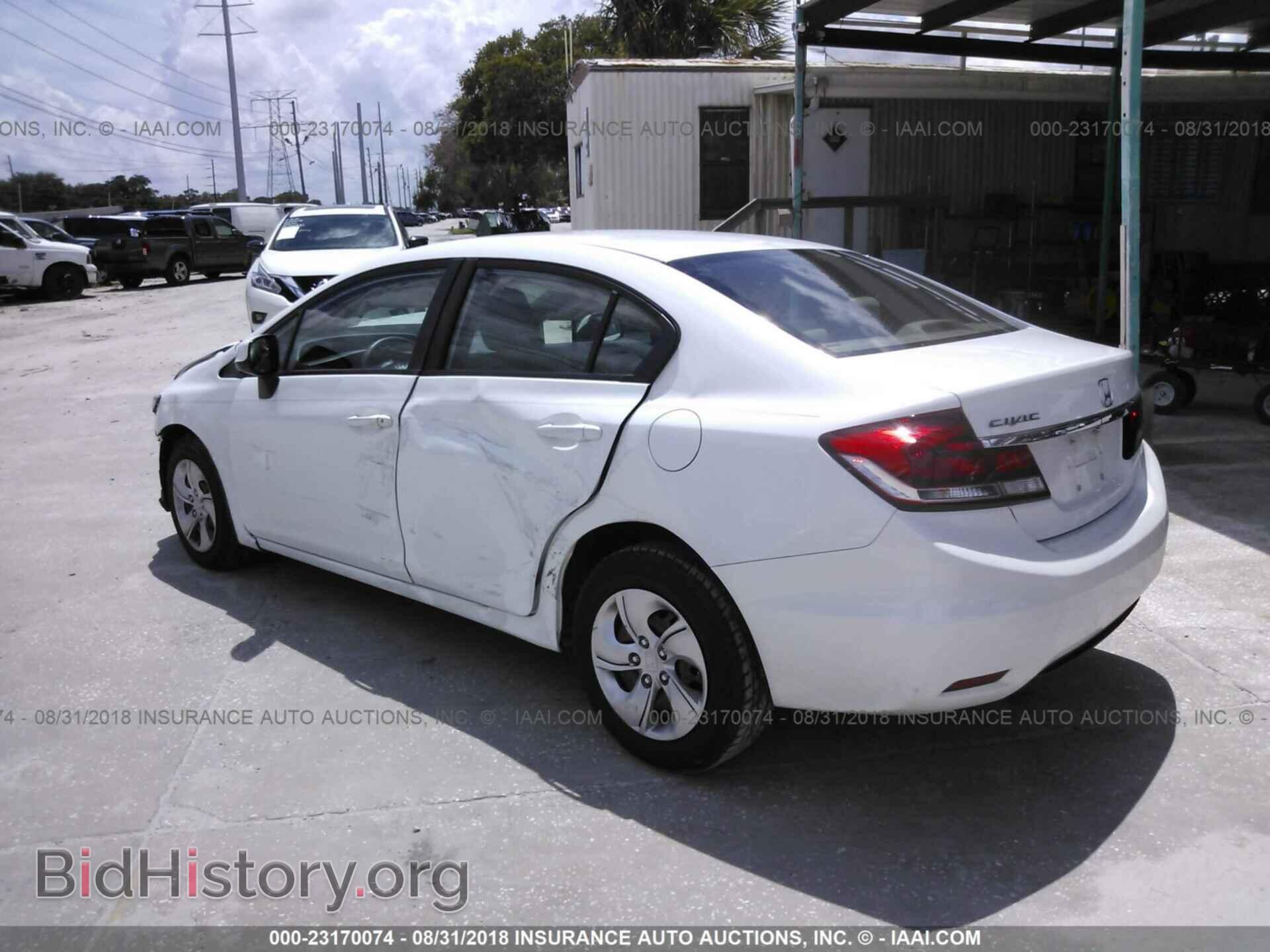2013 HONDA CIVIC - VIN: 19XFB2F57DE025557 - Фото 3