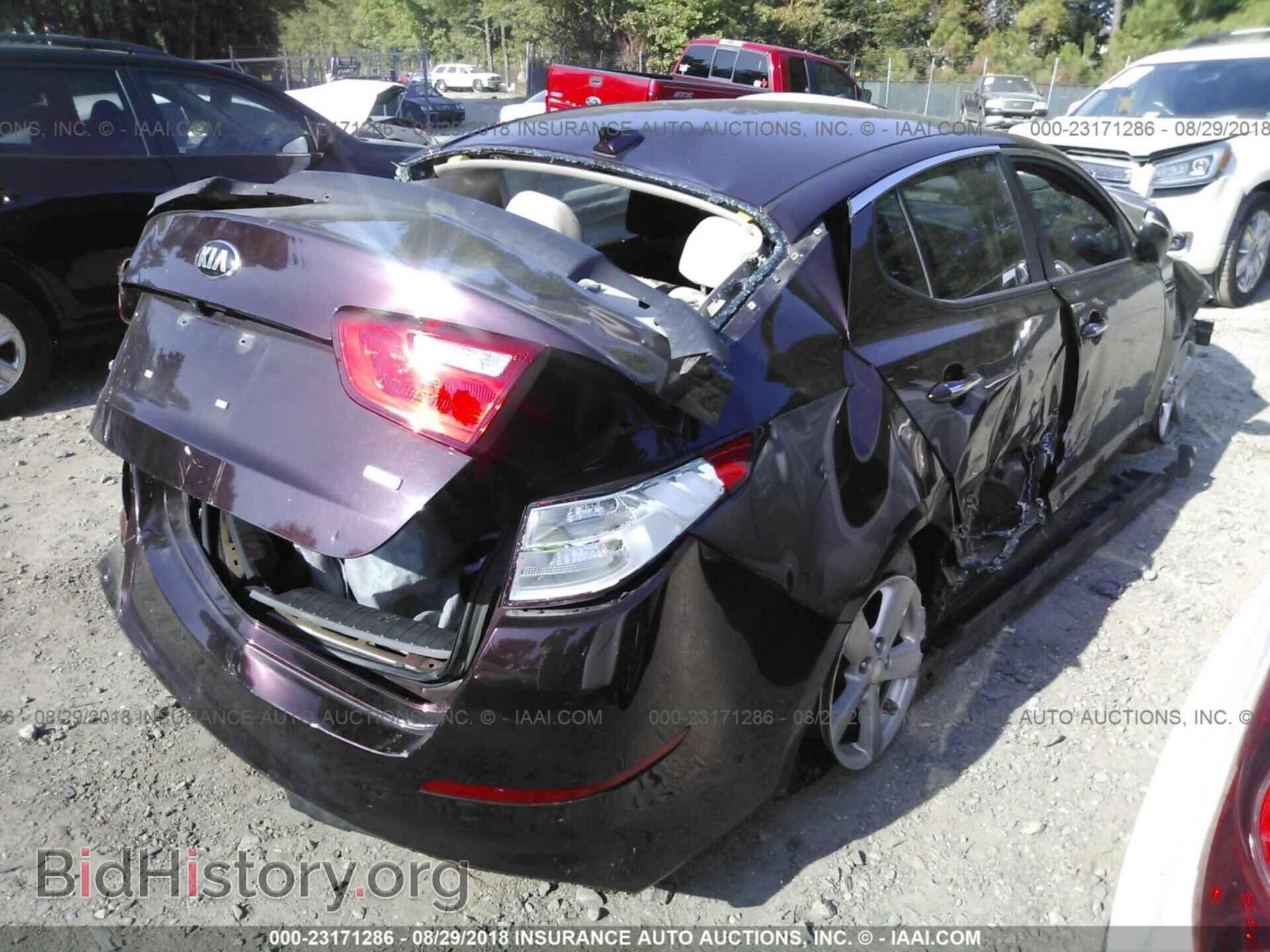 2014 KIA OPTIMA - VIN: 5XXGM4A72EG321579 - Фото 4