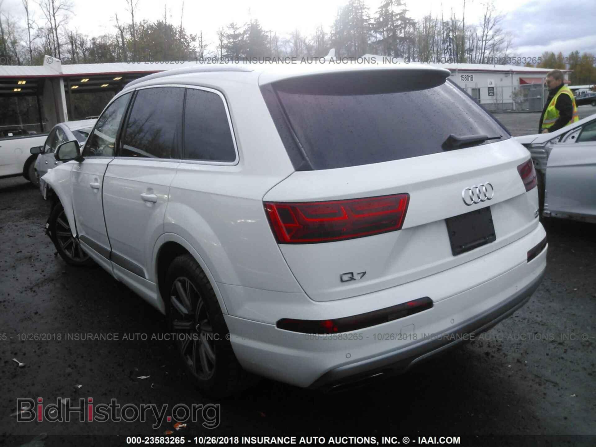 2017 Audi Q7 - VIN: WA1LAAF74HD006922 - Фото 3