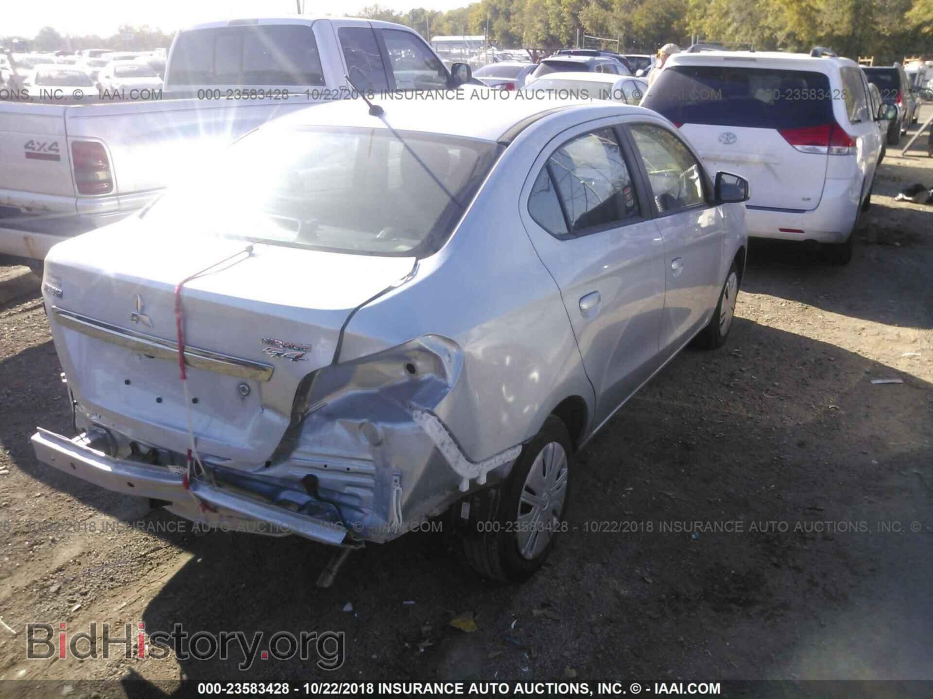 2018 MITSUBISHI MIRAGE - VIN: ML32F3FJ1JHF03473 - Фото 4