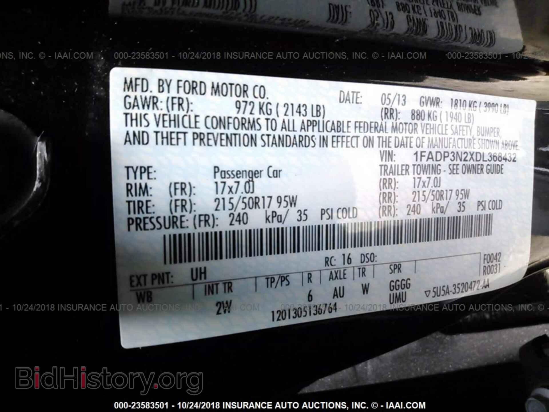 2013 Ford Focus - VIN: 1FADP3N2XDL368432 - Photo 9