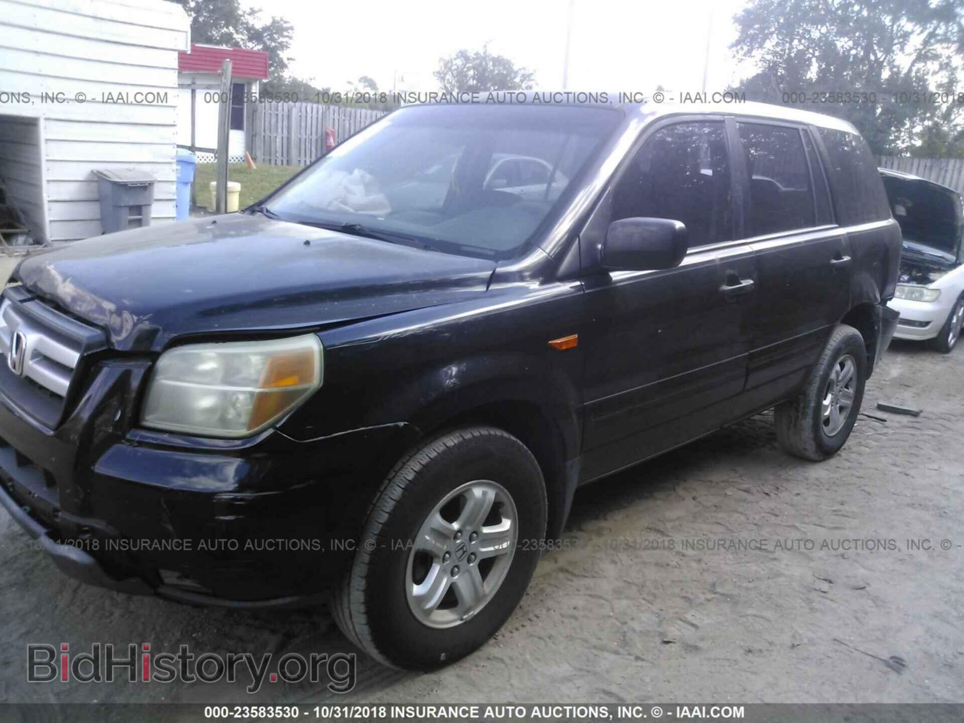 2007 HONDA PILOT - VIN: 5FNYF28177B012961 - Фото 2