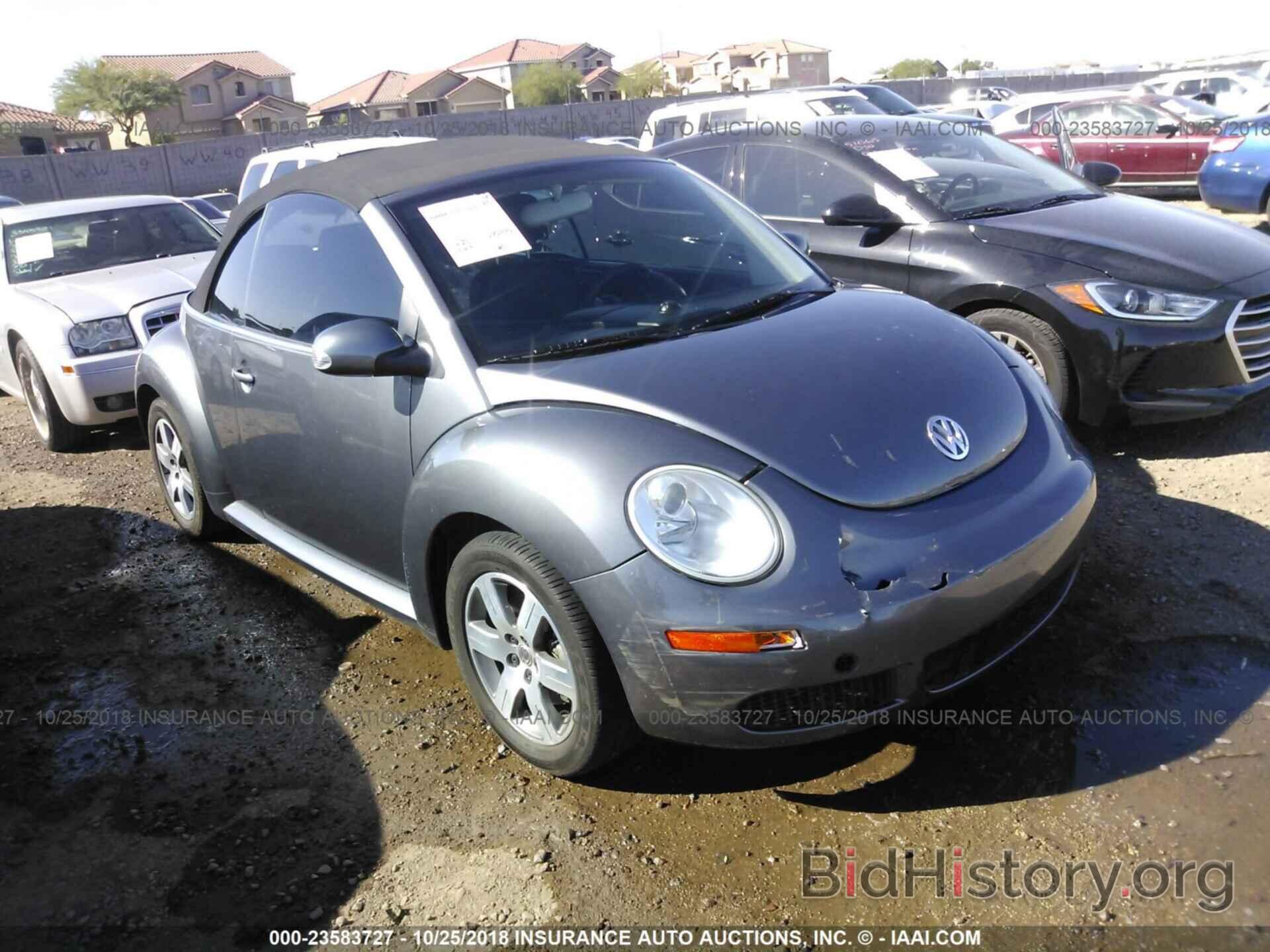 Фотография 3VWRF31YX6M313782 - VOLKSWAGEN NEW BEETLE 2006