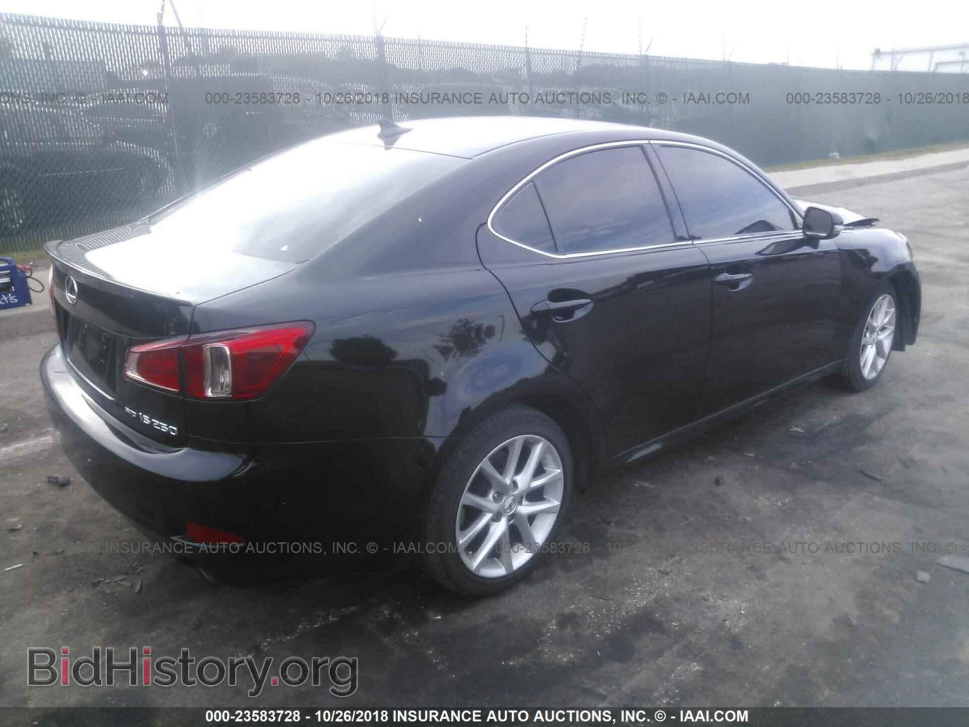 2012 Lexus Is - VIN: JTHCF5C21C5054046 - Photo 4