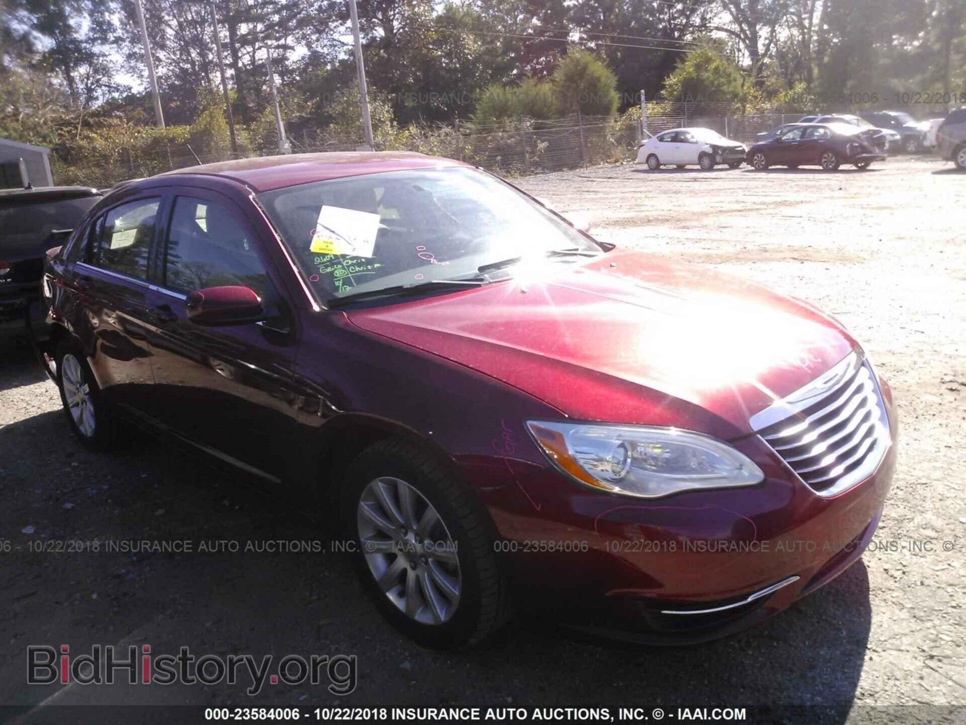 Фотография 1C3CCBBB4CN267264 - Chrysler 200 2012