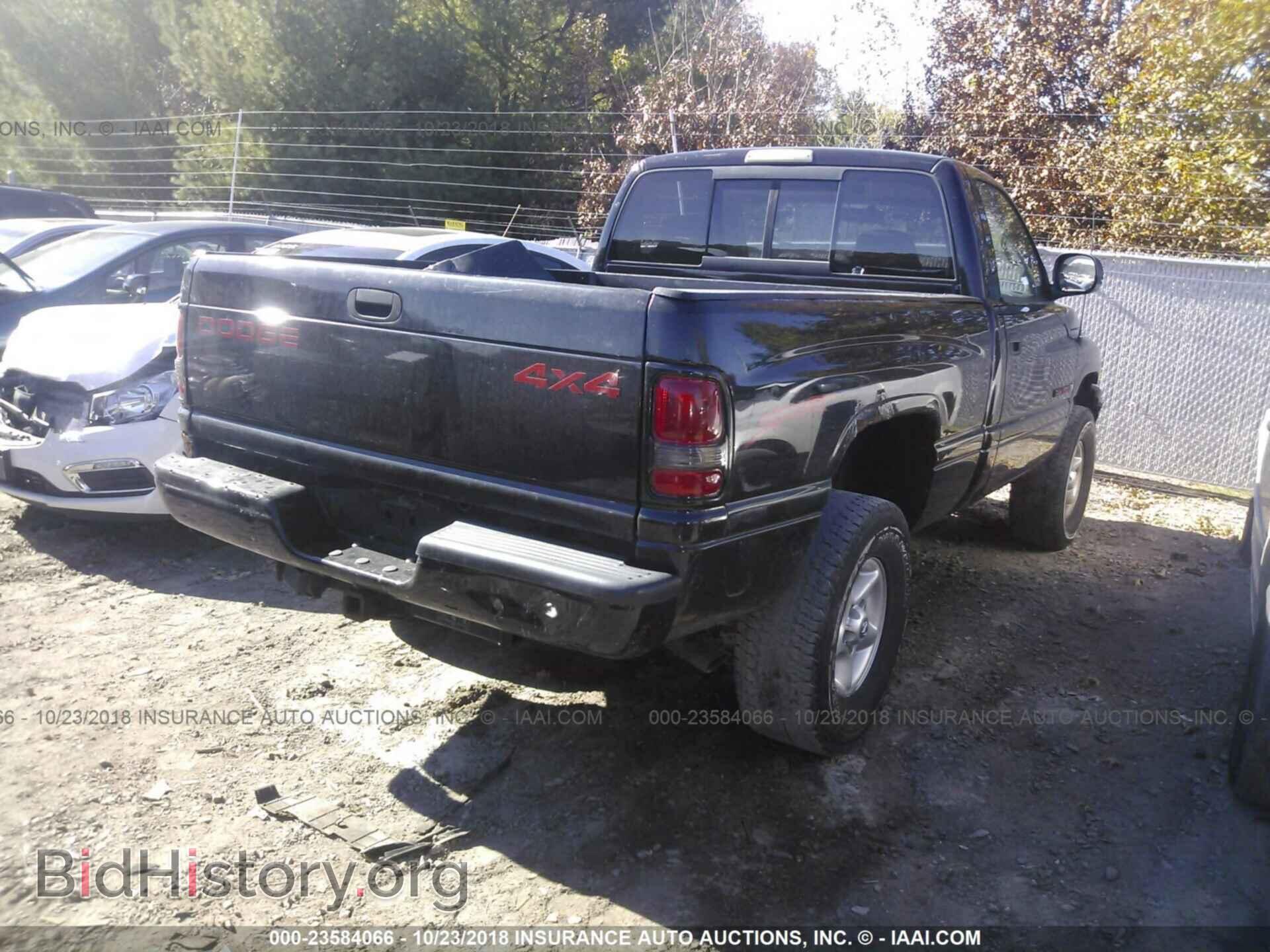 1998 DODGE RAM 1500 - VIN: 1B7HF16Z9WS539548 - Фото 4