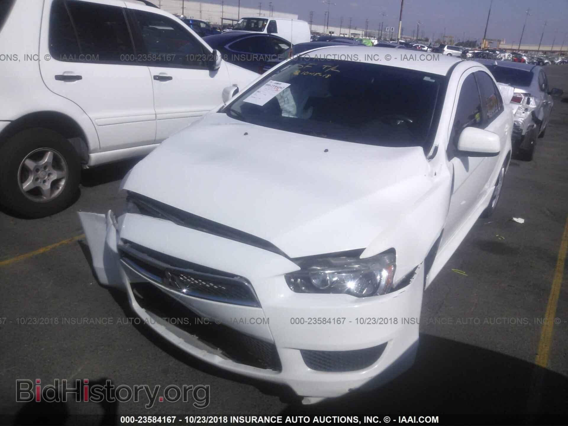 2013 Mitsubishi Lancer - VIN: JA32U2FU3DU020355 - Фото 2