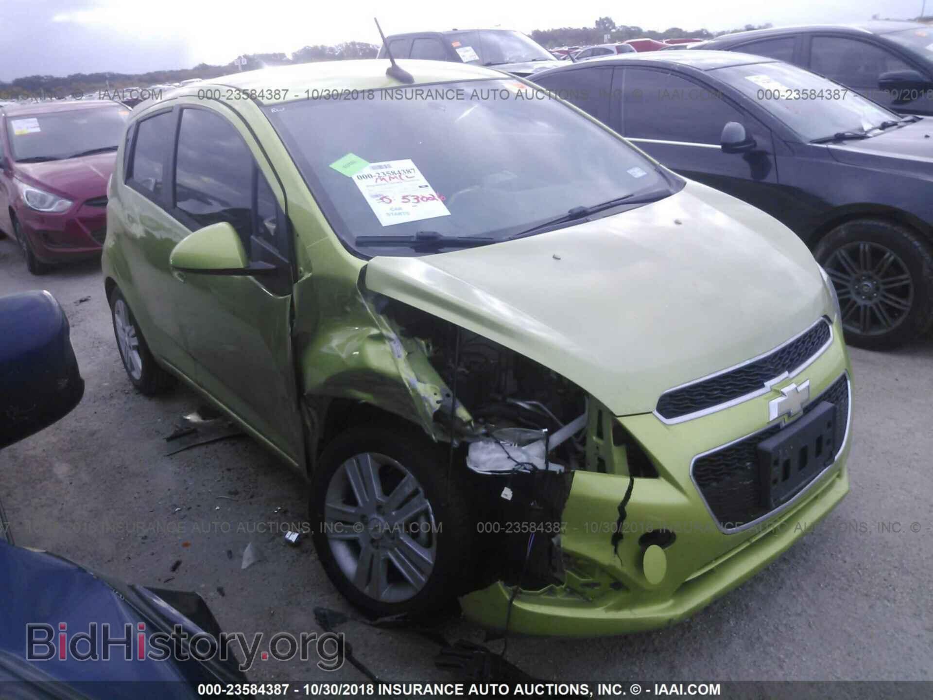 Фотография KL8CB6S90EC427764 - CHEVROLET SPARK 2014