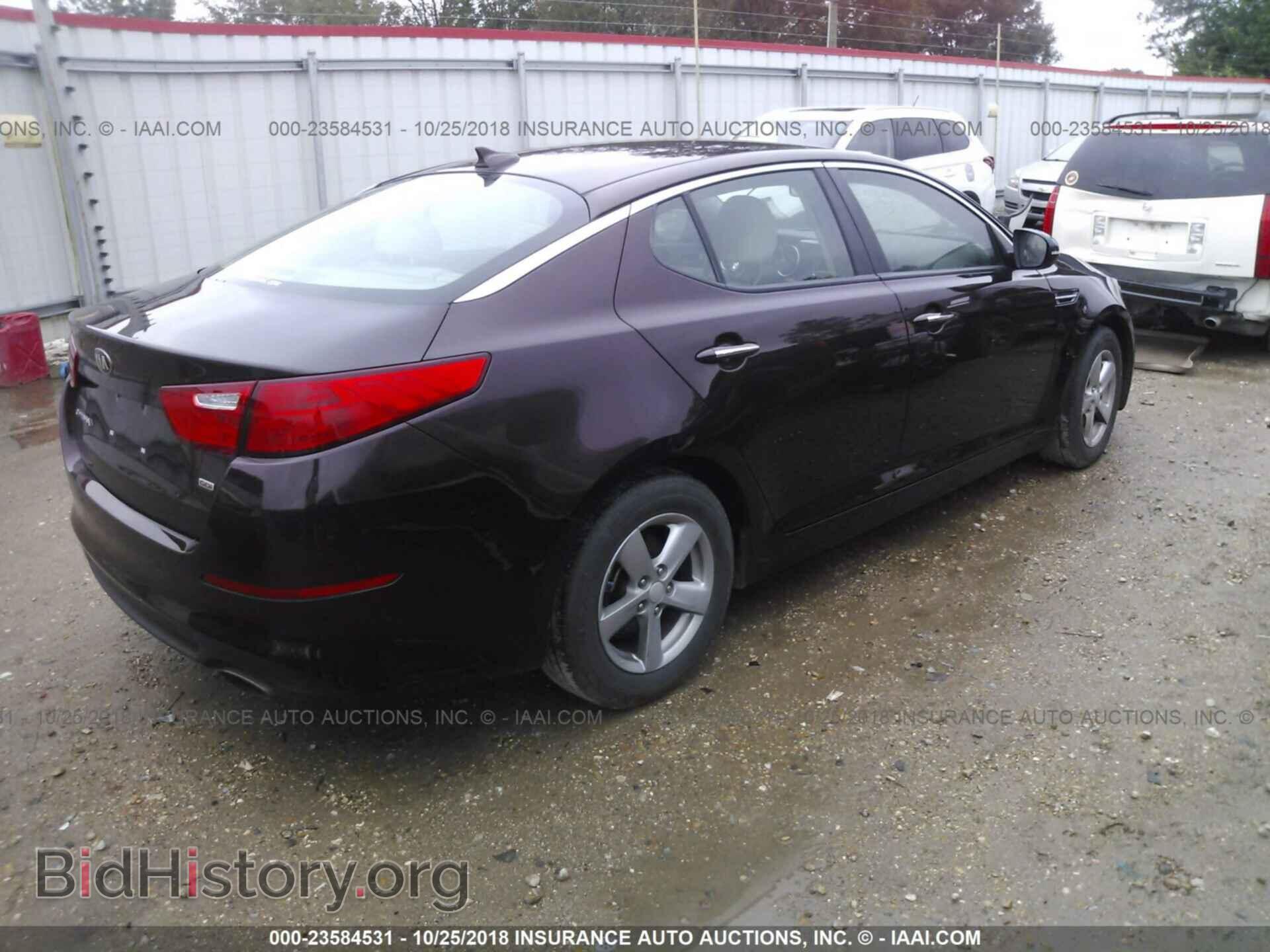 2015 Kia Optima - VIN: 5XXGM4A72FG446096 - Photo 4
