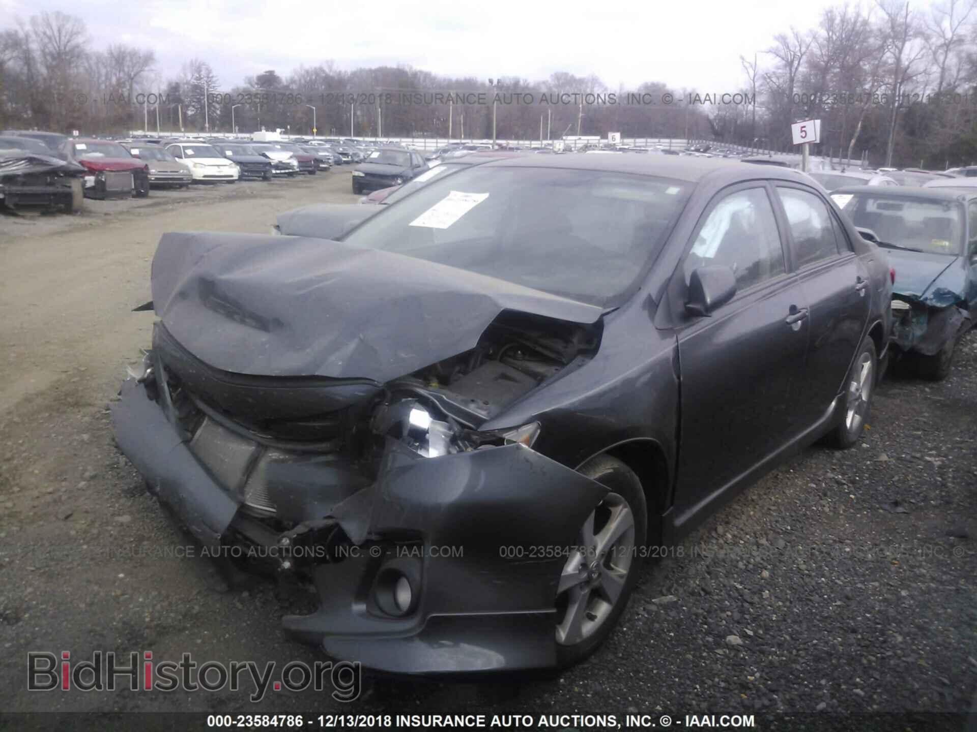 2012 Toyota Corolla - VIN: 2T1BU4EEXCC873337 - Фото 2