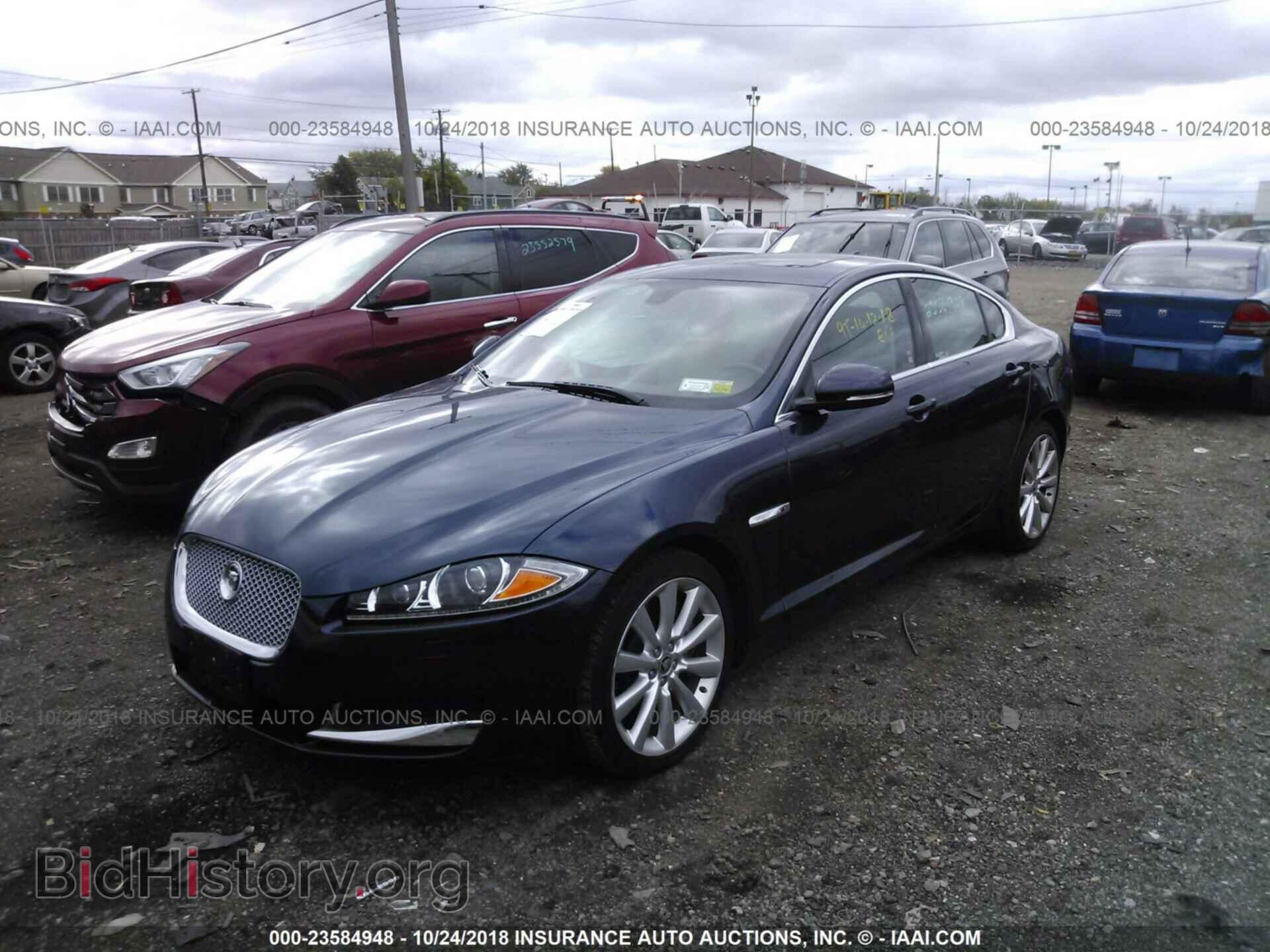 2013 Jaguar Xf - VIN: SAJWJ0EF5D8S80978 - Фото 2