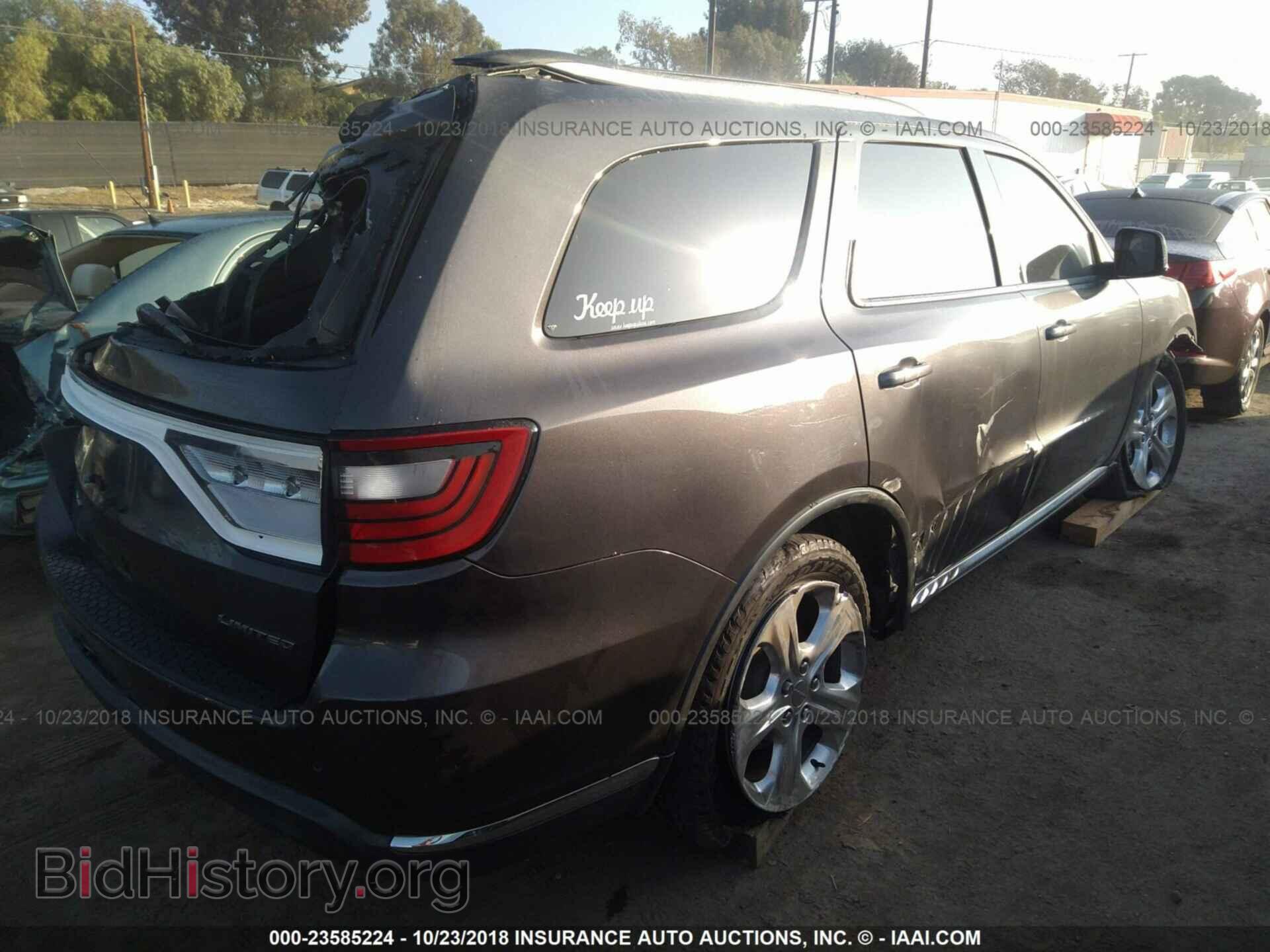 2015 DODGE DURANGO - VIN: 1C4RDHDG9FC750487 - Фото 4