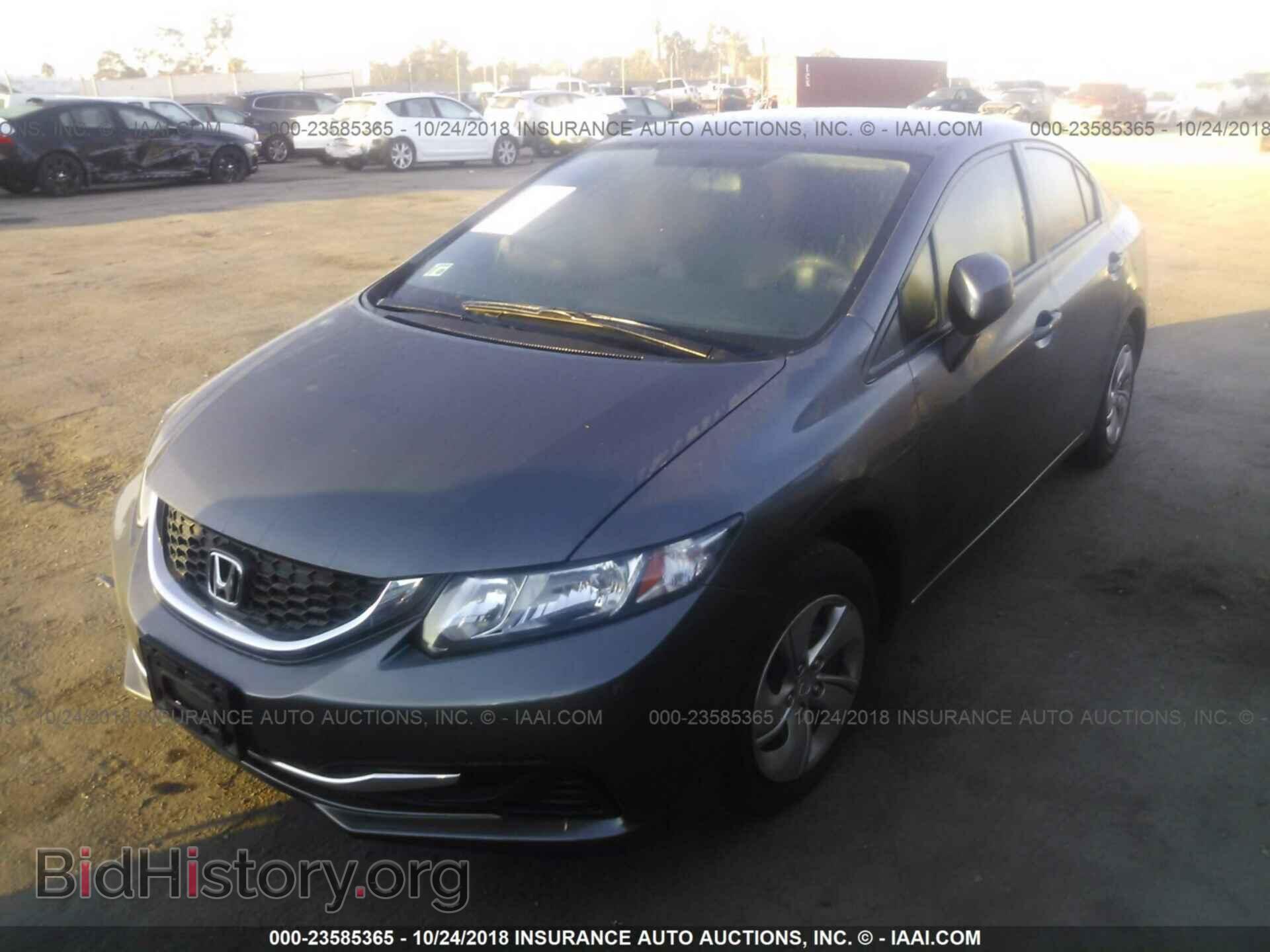 2013 Honda Civic - VIN: 19XFB2F59DE282803 - Фото 2