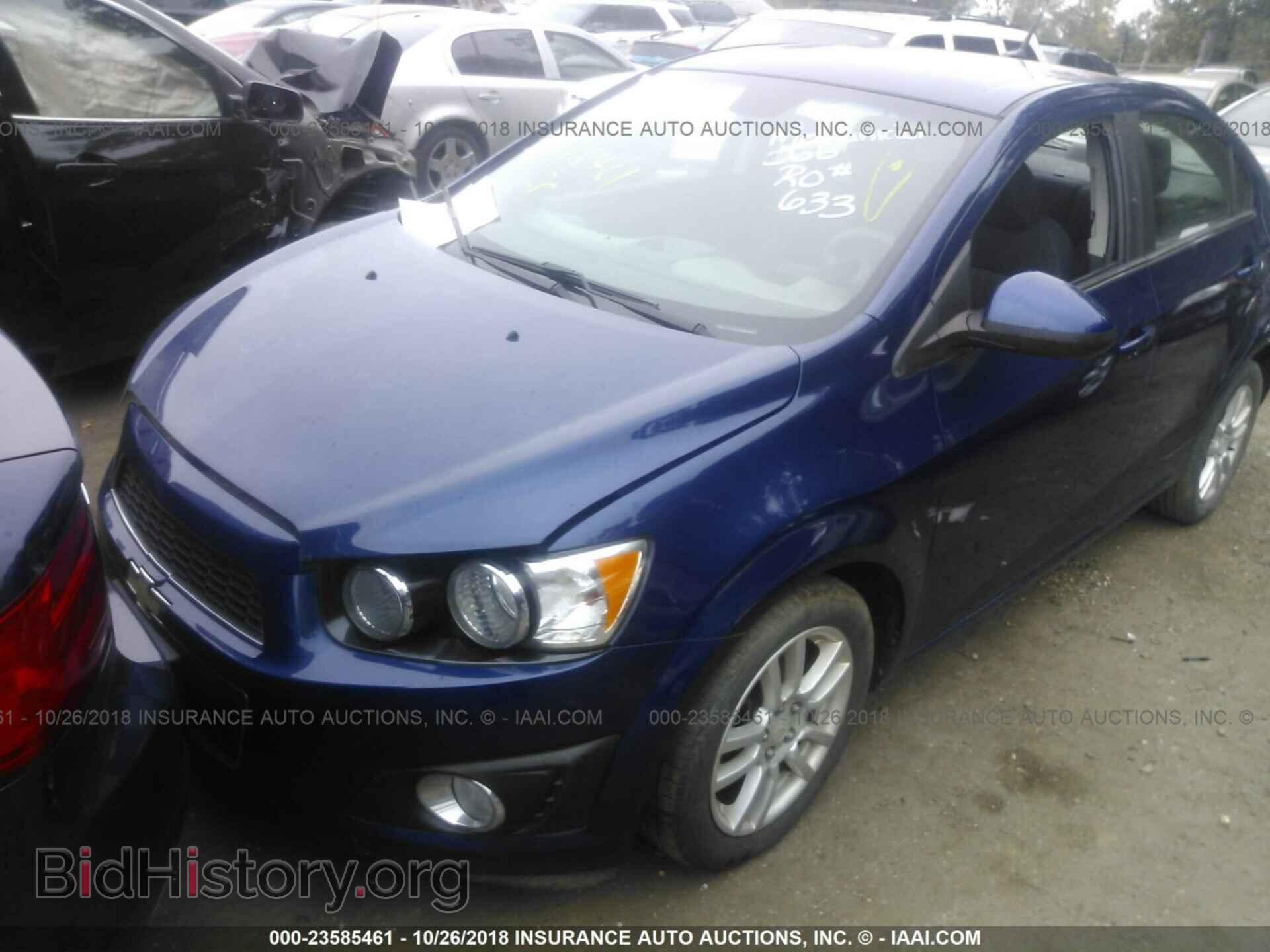 2012 Chevrolet Sonic - VIN: 1G1JC5SH3C4225594 - Фото 2