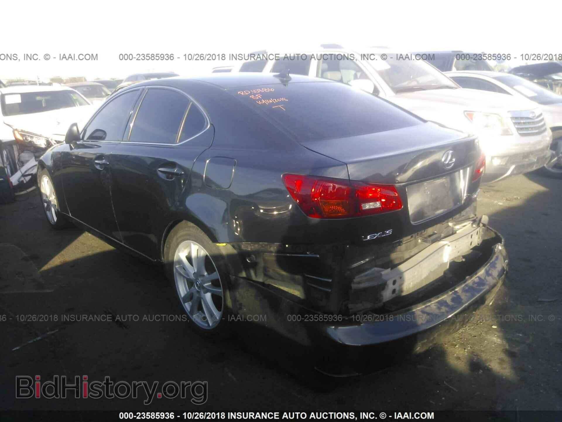 2007 LEXUS IS - VIN: JTHBE262572009109 - Фото 3