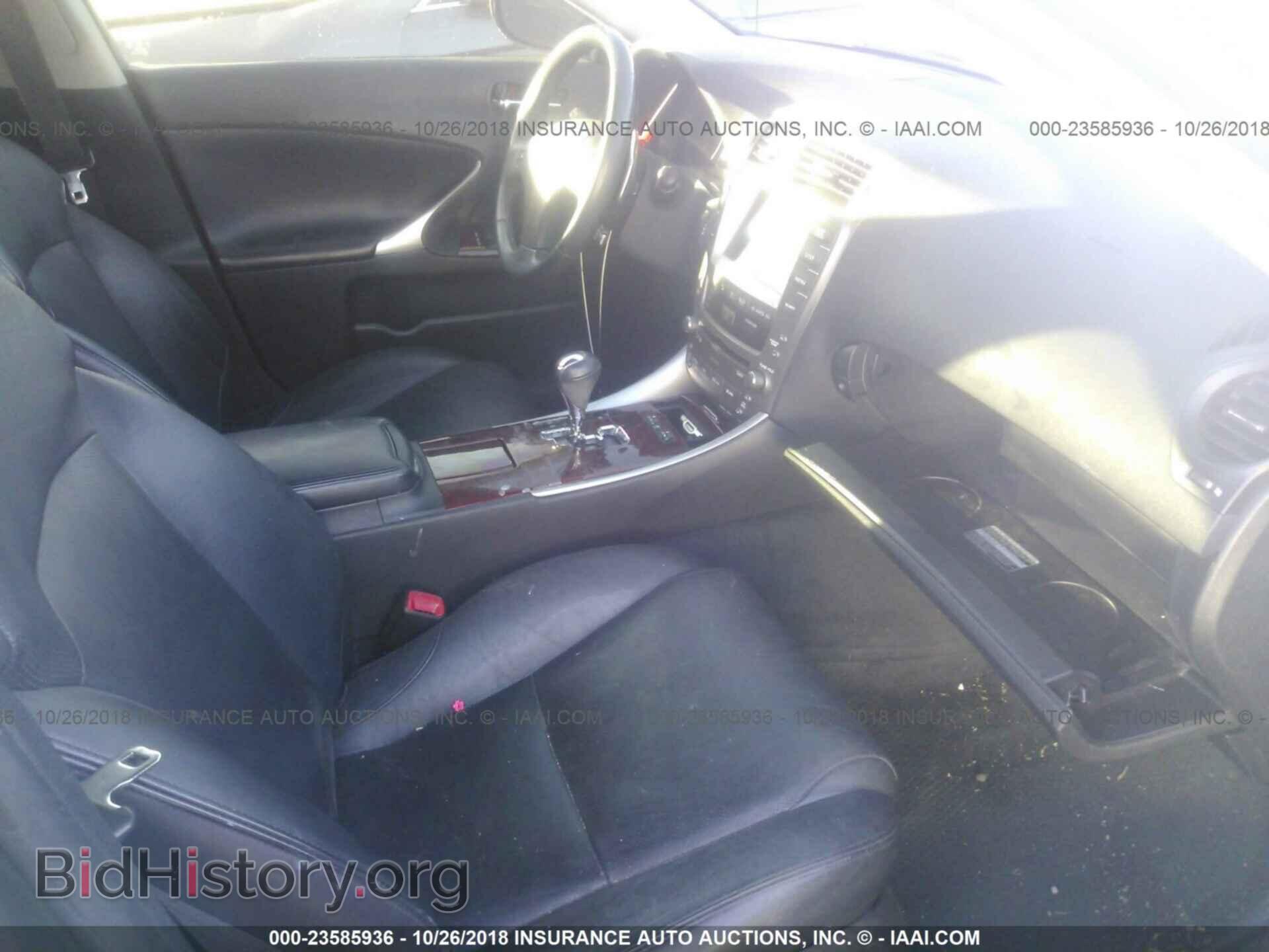 2007 LEXUS IS - VIN: JTHBE262572009109 - Фото 5
