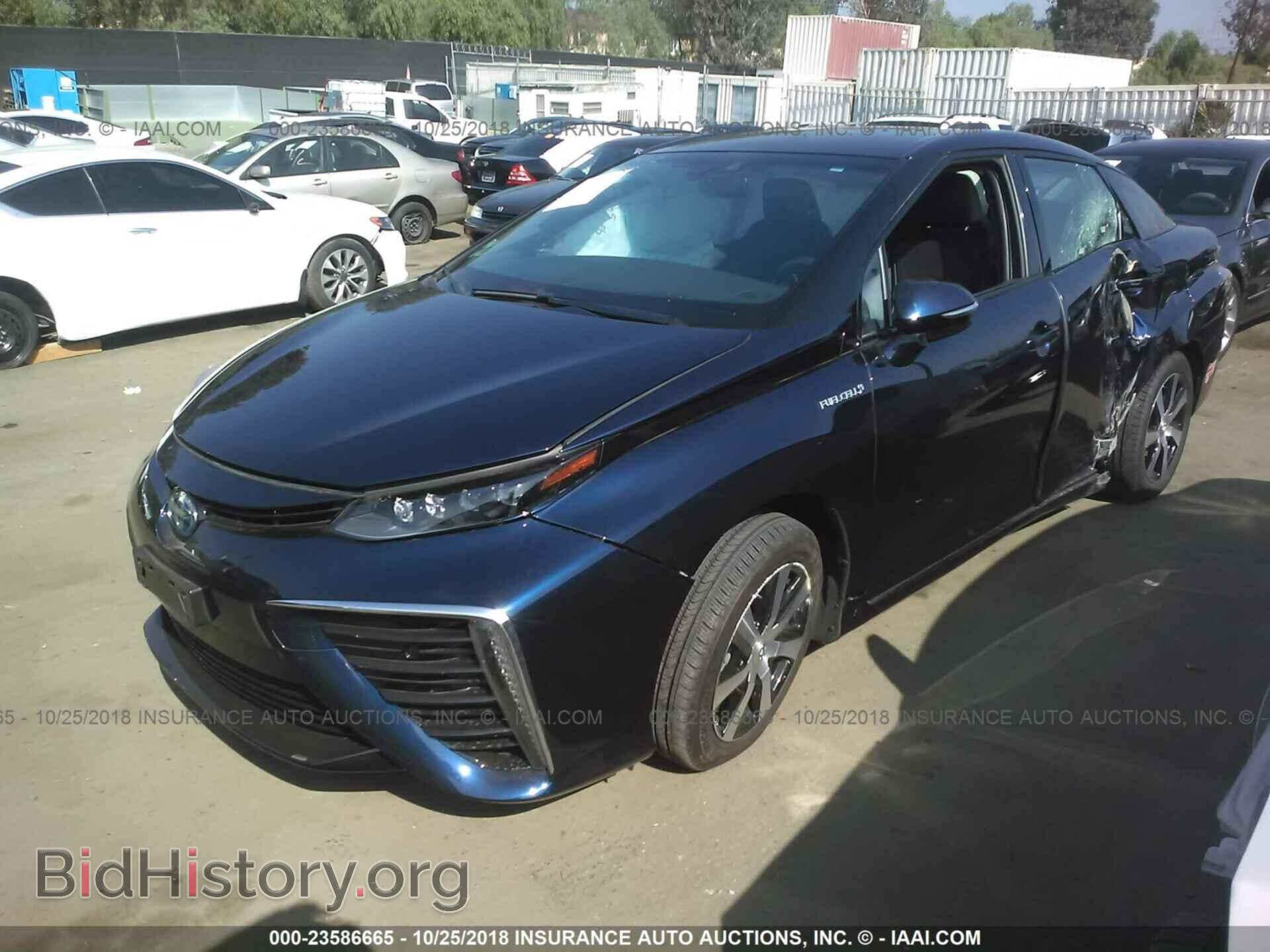 2017 TOYOTA MIRAI - VIN: JTDBVRBD2HA003048 - Фото 2