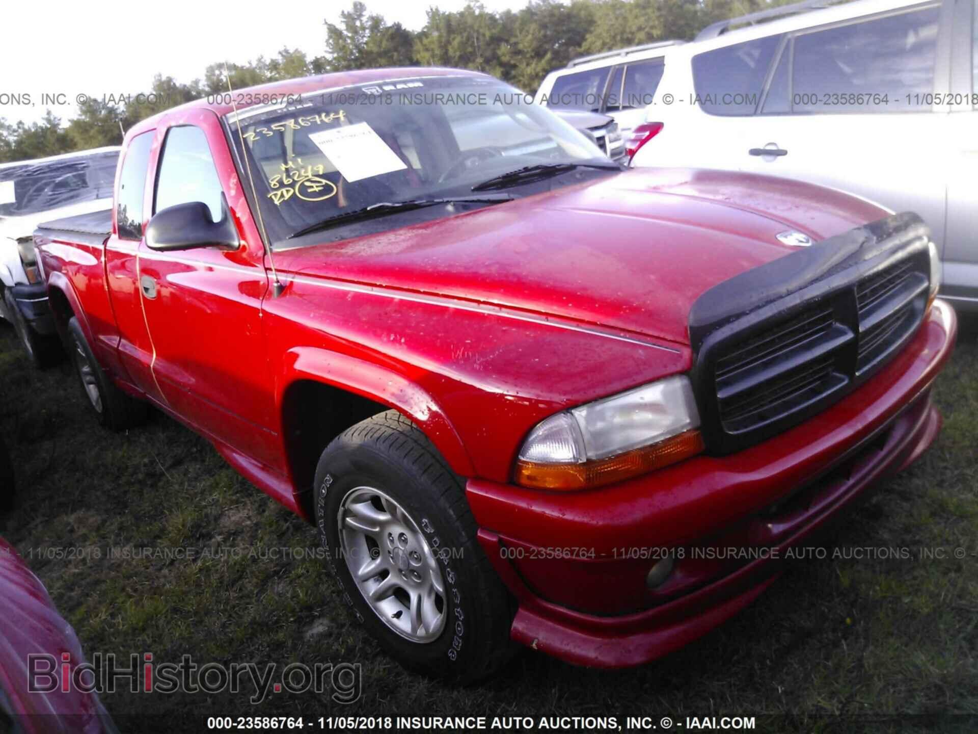 Фотография 1D7HL32NX3S189985 - DODGE DAKOTA 2003