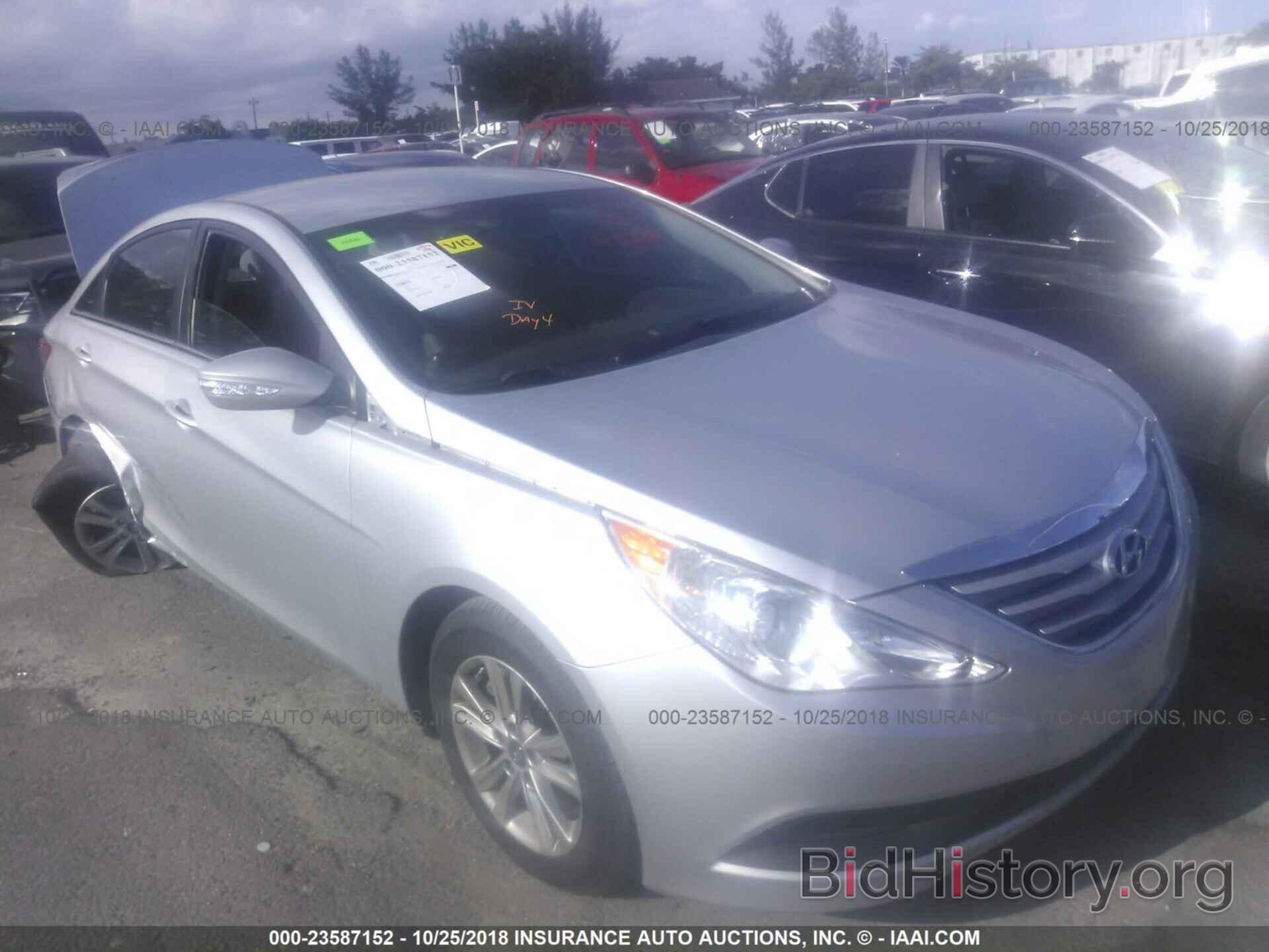 Photo 5NPEB4AC0EH899355 - Hyundai Sonata 2014