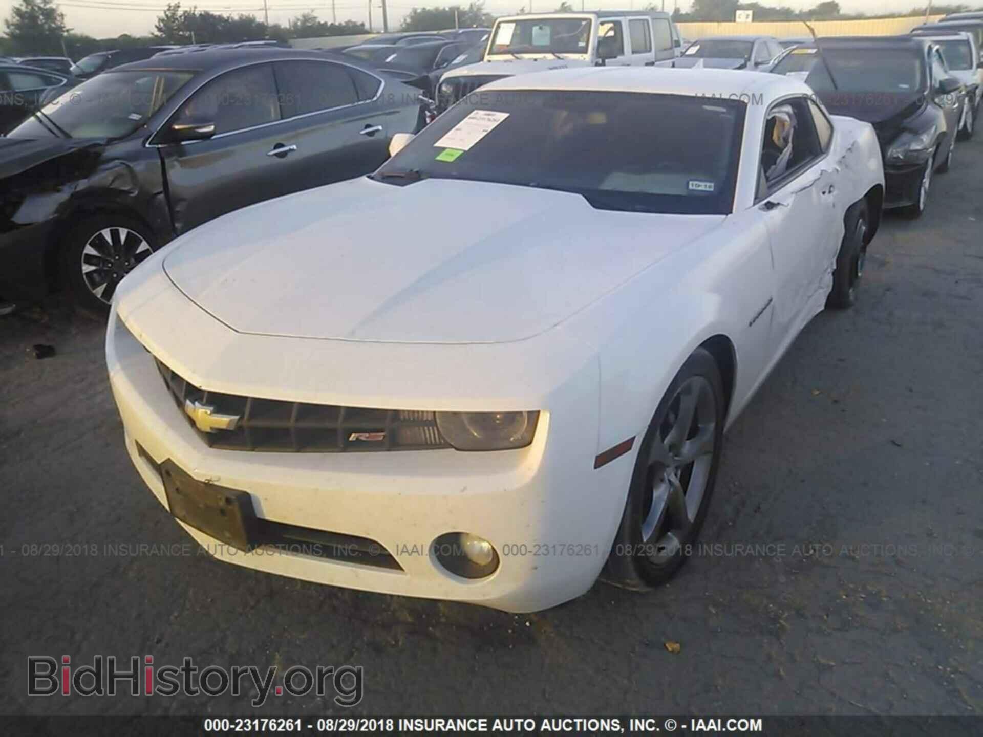 2013 CHEVROLET CAMARO - VIN: 2G1FB1E34D9138948 - Фото 2