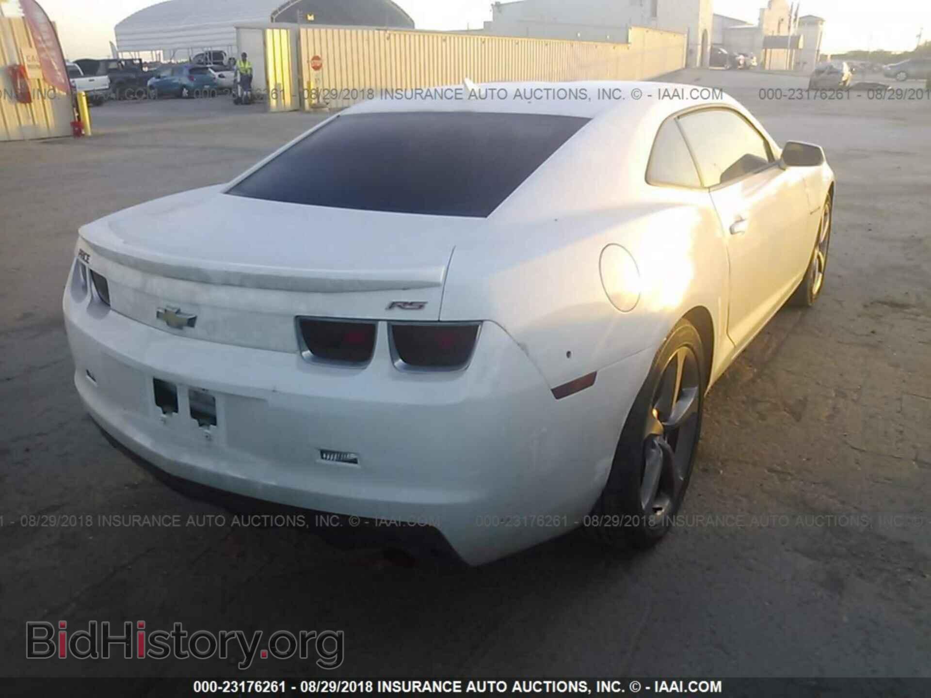 2013 CHEVROLET CAMARO - VIN: 2G1FB1E34D9138948 - Фото 4