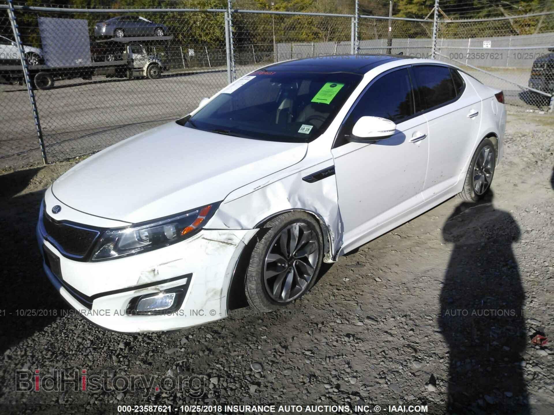 2015 KIA OPTIMA - VIN: 5XXGR4A69FG400435 - Photo 2