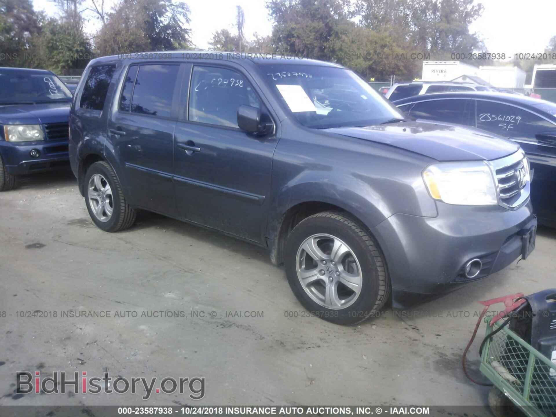 Фотография 5FNYF4H50CB049617 - HONDA PILOT 2012