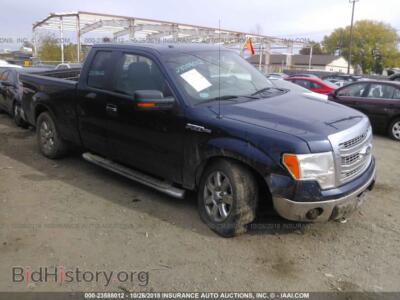2013 Ford F150, синий — VIN 1FTFX1EF0DFD16560, IAAI