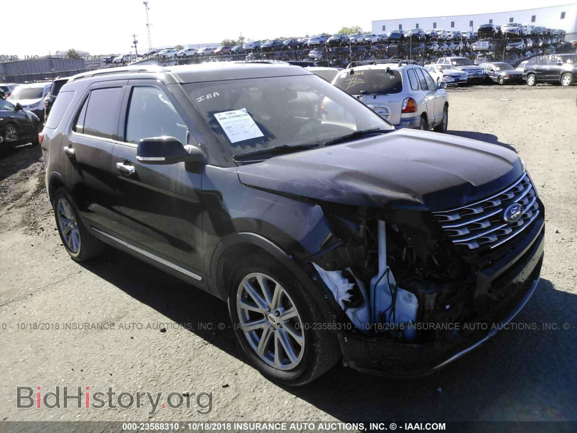 Фотография 1FM5K7F87HGB81487 - Ford Explorer 2017
