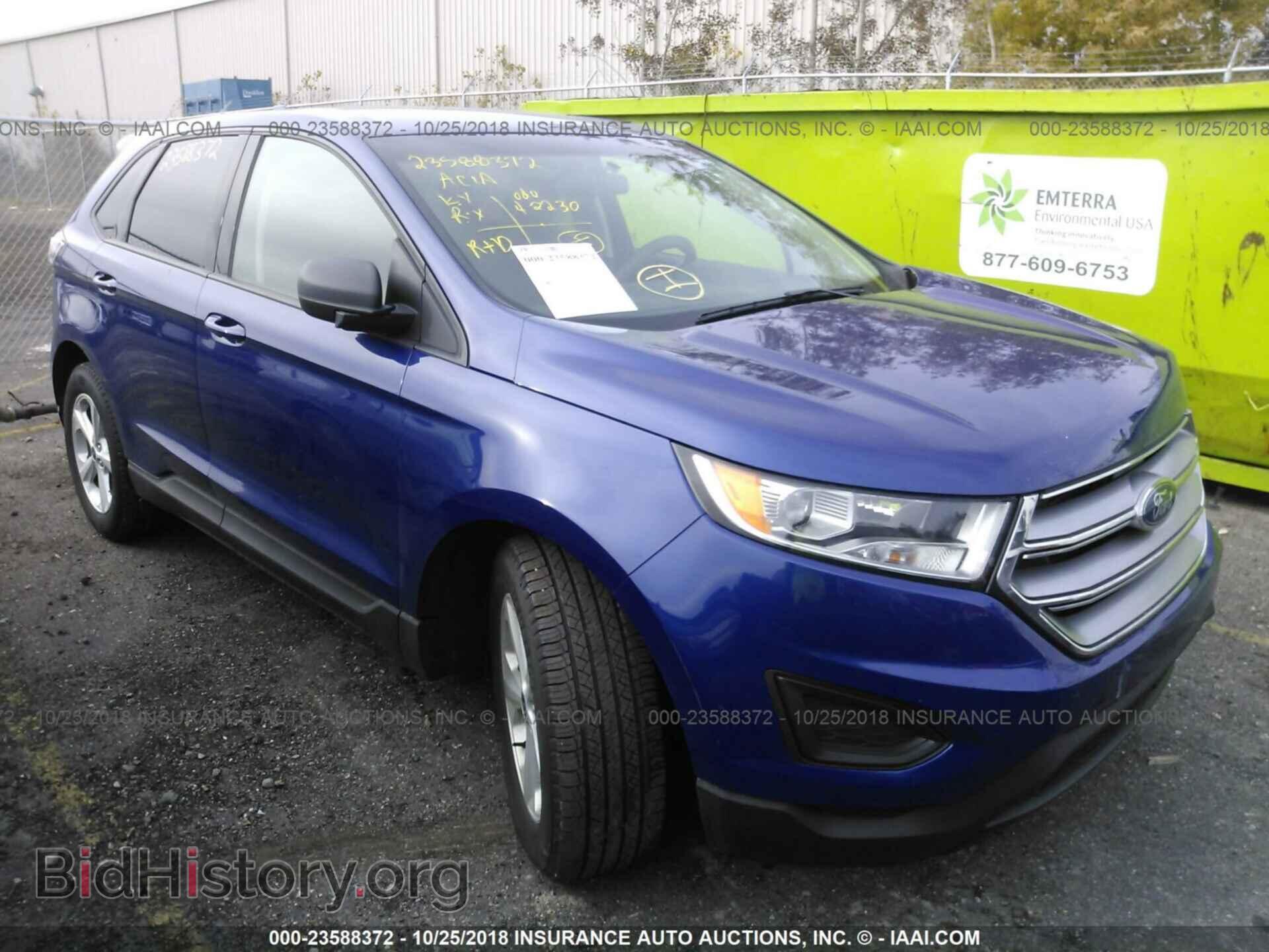 Фотография 2FMTK4G94FBC03141 - Ford Edge 2015