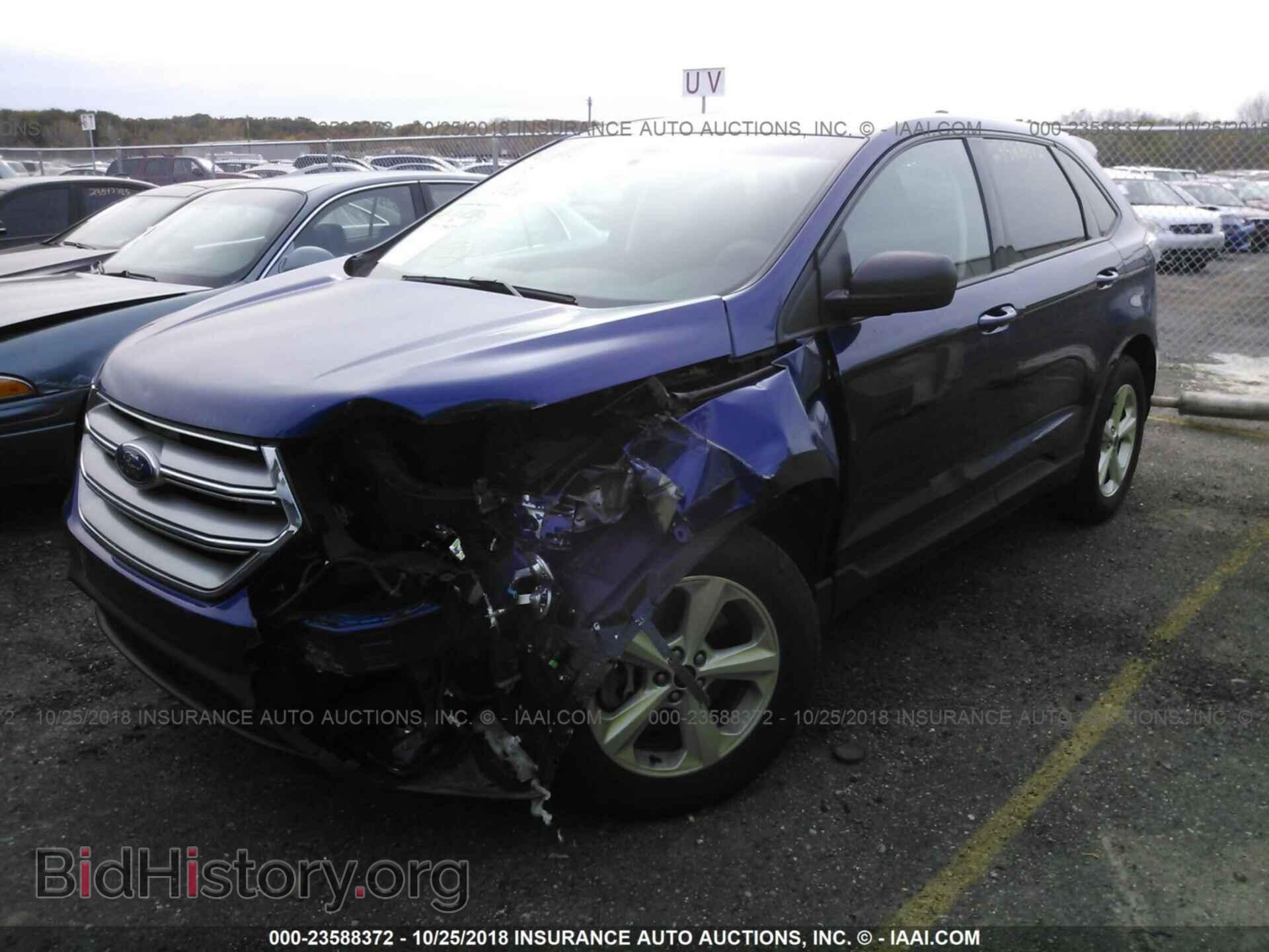 2015 Ford Edge - VIN: 2FMTK4G94FBC03141 - Фото 2