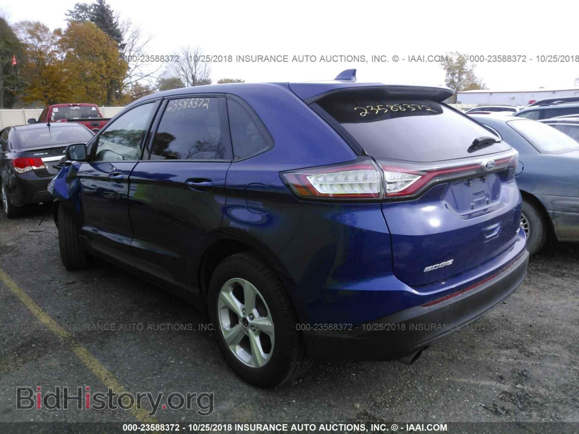 2015 Ford Edge - VIN: 2FMTK4G94FBC03141 - Фото 3
