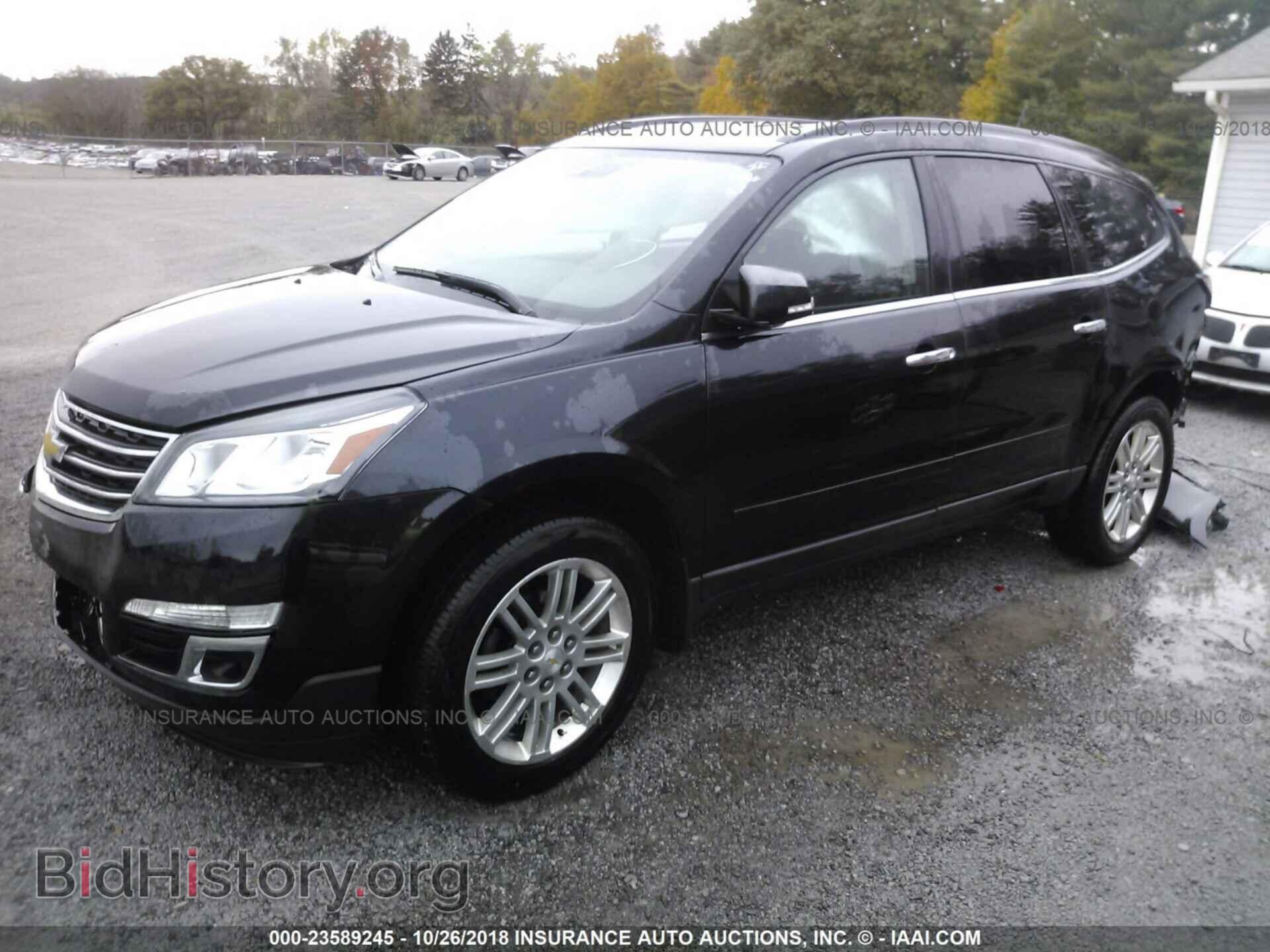 2014 CHEVROLET TRAVERSE - VIN: 1GNKRGKD4EJ239423 - Фото 2