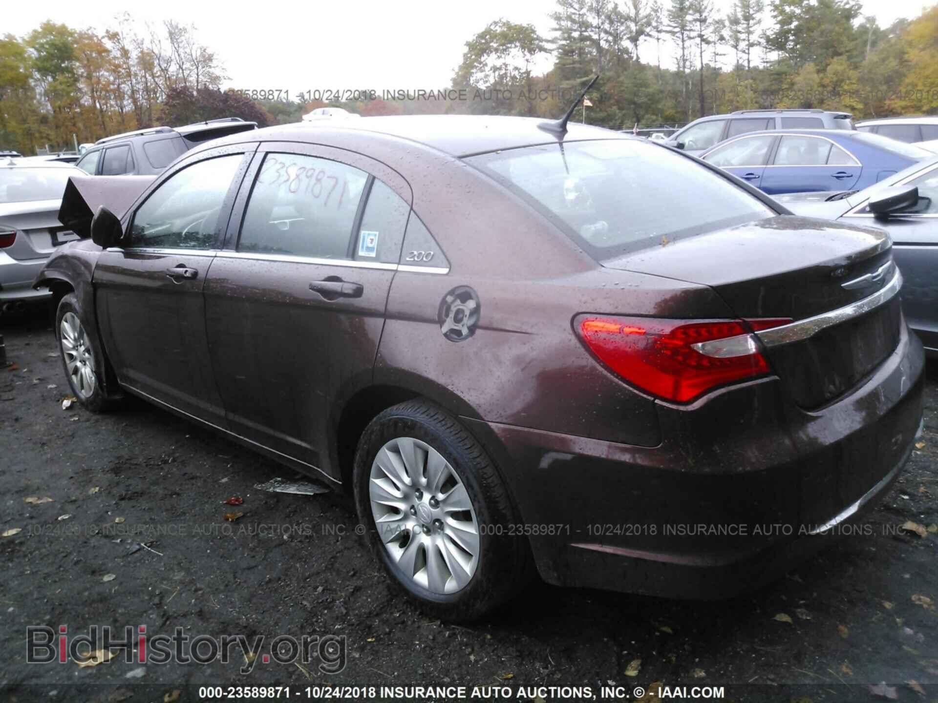2012 Chrysler 200 - VIN: 1C3CCBAB1CN289630 - Photo 3