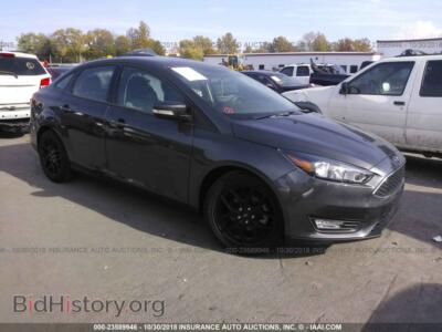 2016 Ford FOCUS, gray — VIN 1FADP3F28GL311729, IAAI