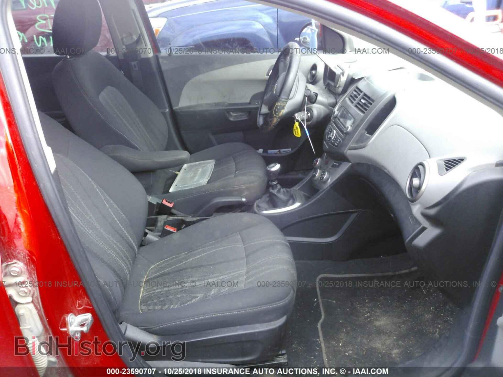 2012 Chevrolet Sonic - VIN: 1G1JD5SB4C4229338 - Фото 5