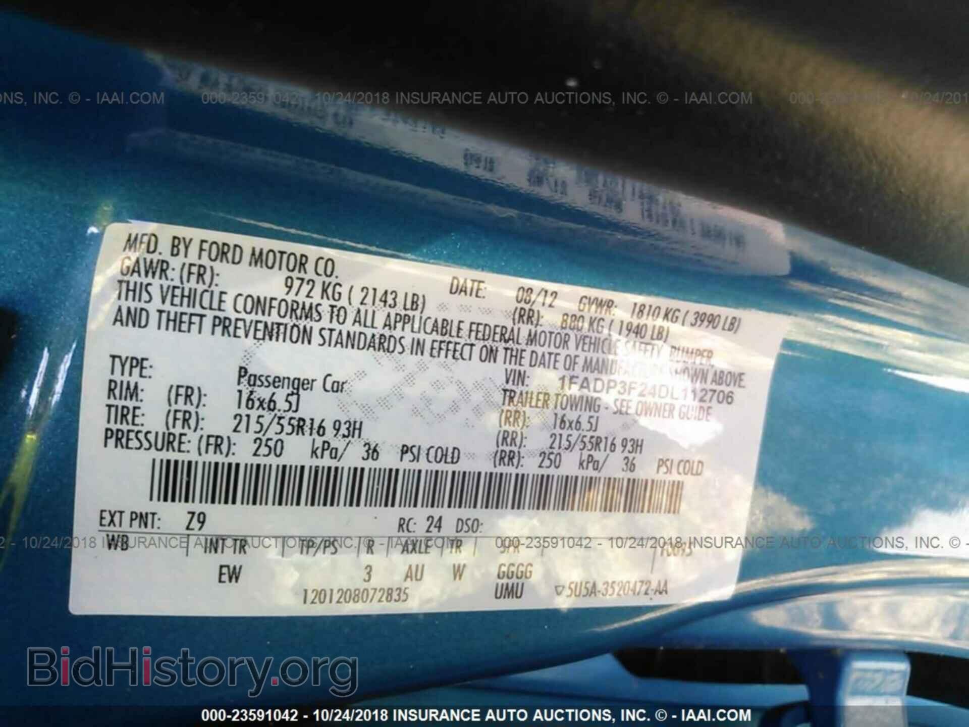 2013 Ford Focus - VIN: 1FADP3F24DL112706 - Photo 9