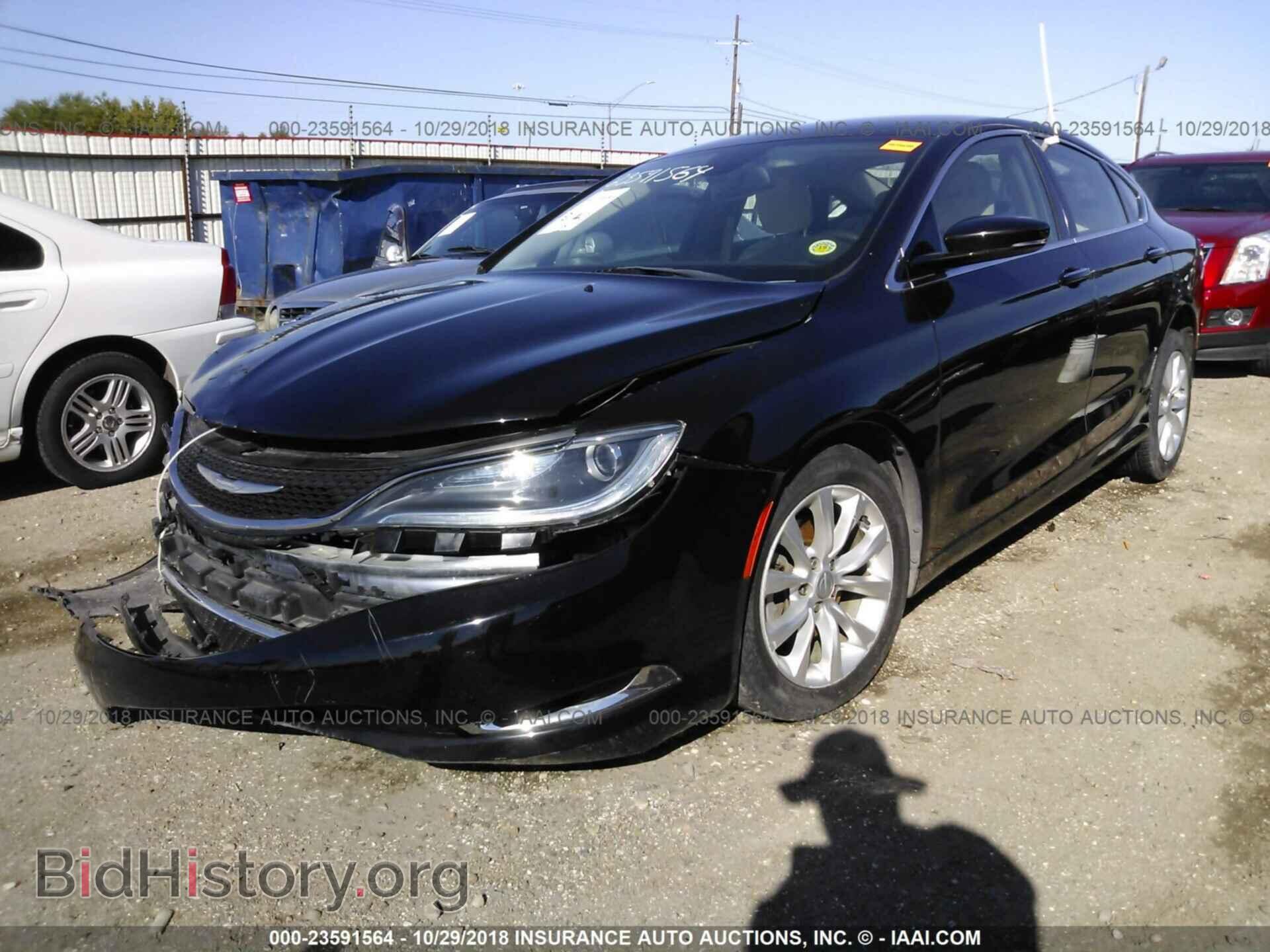 2015 Chrysler 200 - VIN: 1C3CCCCB4FN603701 - Фото 2