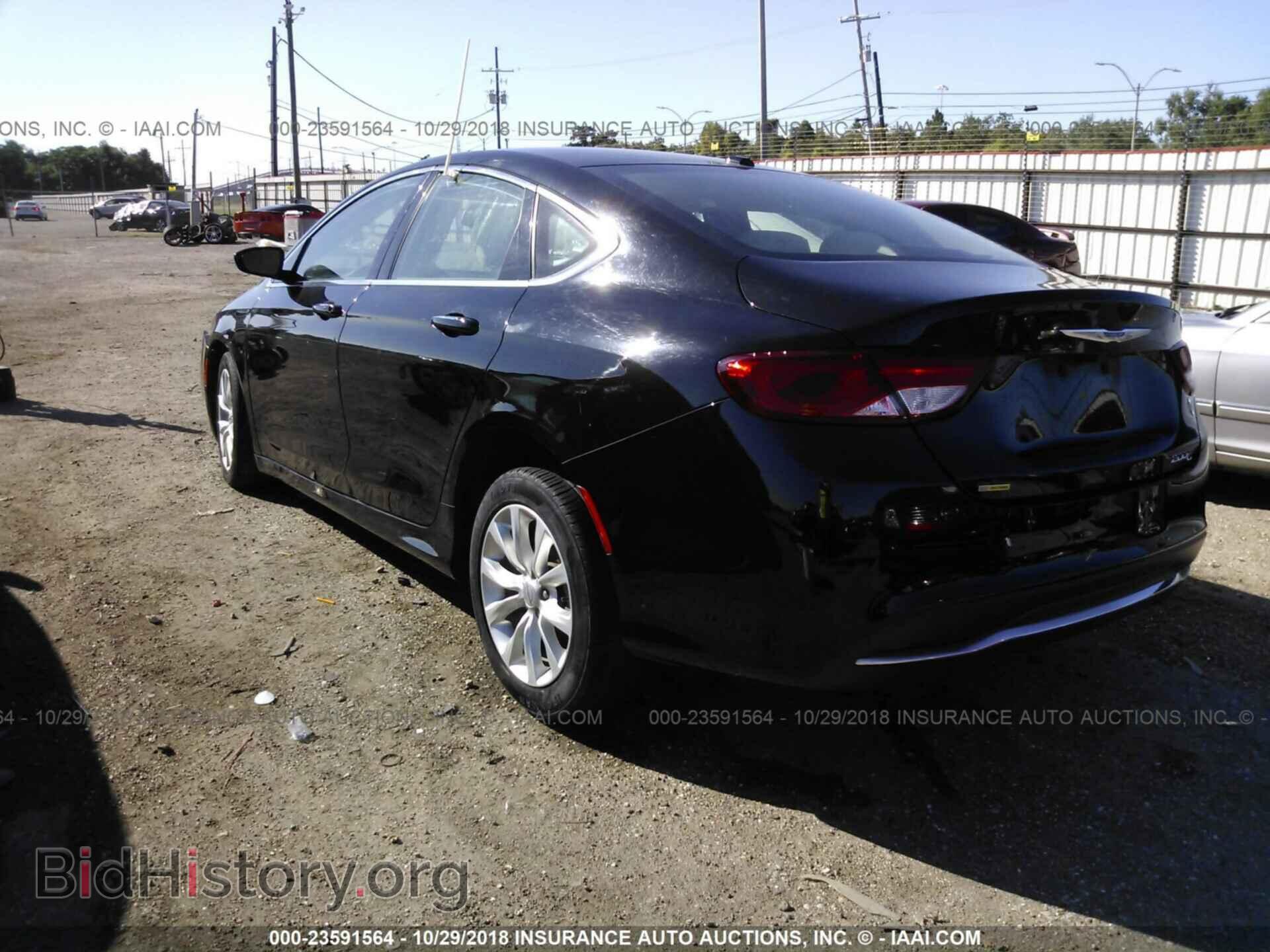 2015 Chrysler 200 - VIN: 1C3CCCCB4FN603701 - Фото 3