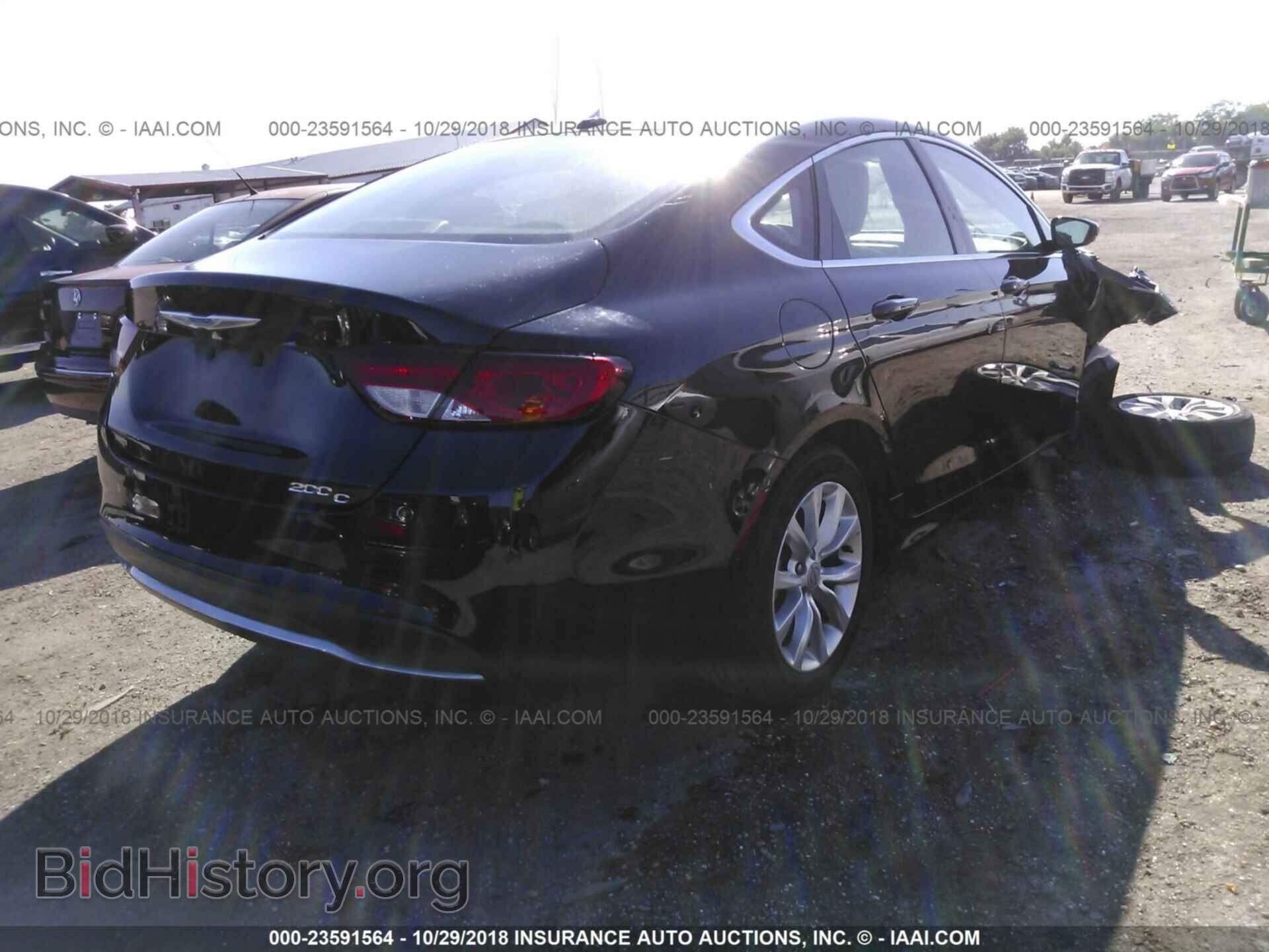 2015 Chrysler 200 - VIN: 1C3CCCCB4FN603701 - Фото 4