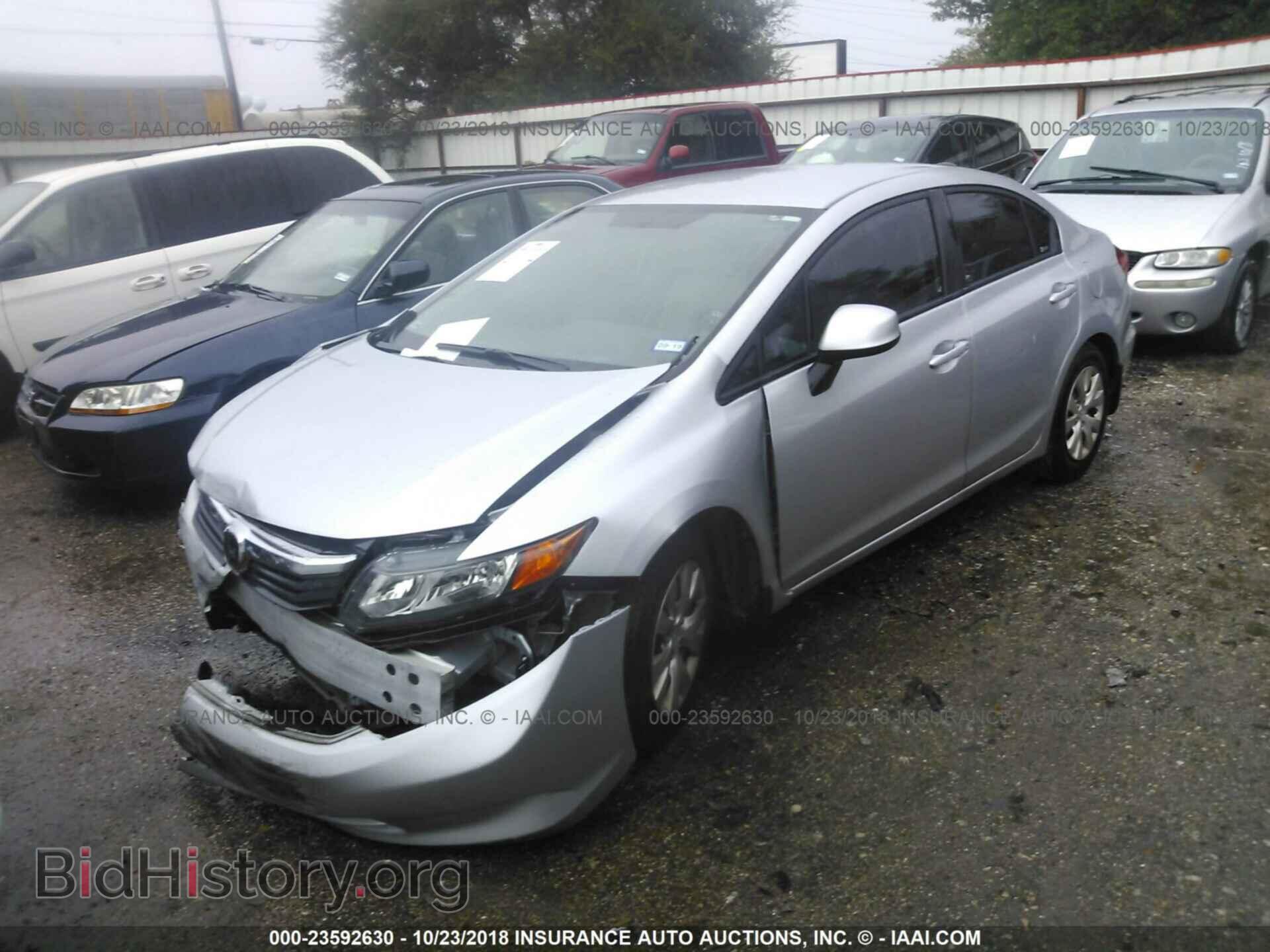 2012 Honda Civic - VIN: 19XFB2F52CE084417 - Photo 2
