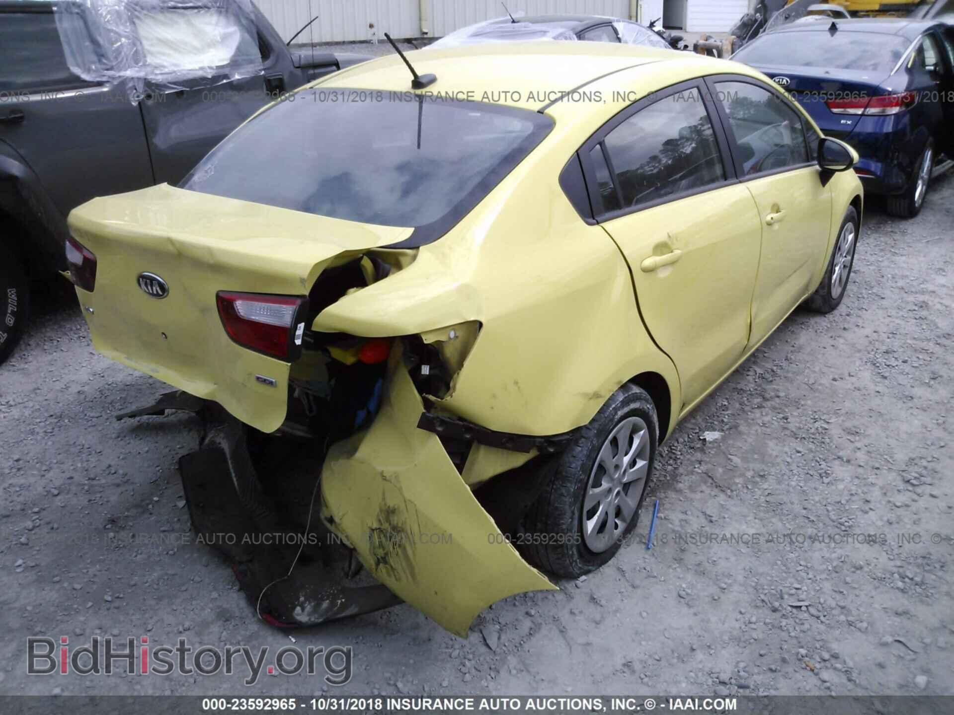 2016 KIA RIO - VIN: KNADM4A36G6681825 - Фото 4